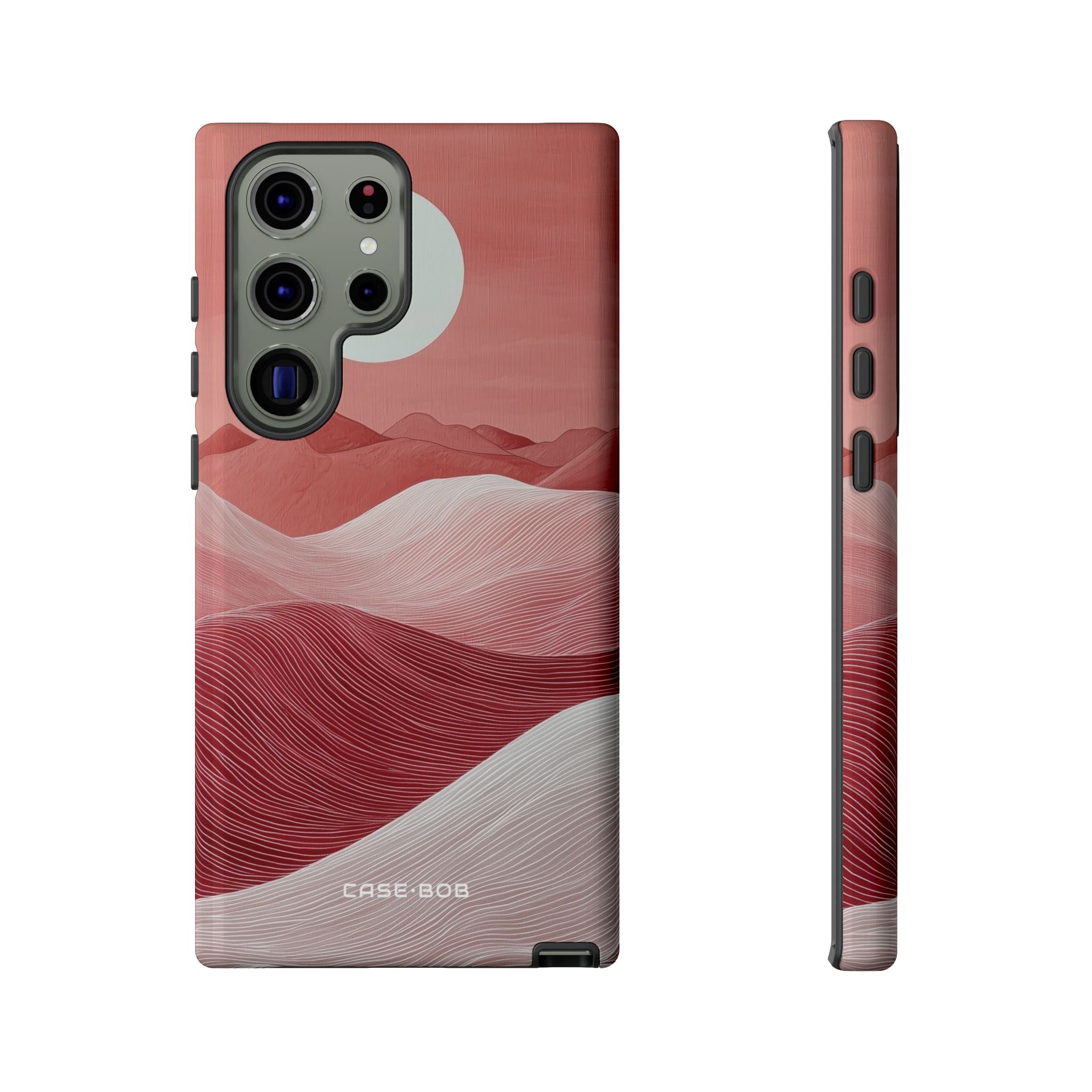 White Orb Dunes Samsung S23 Ultra Case - Tough