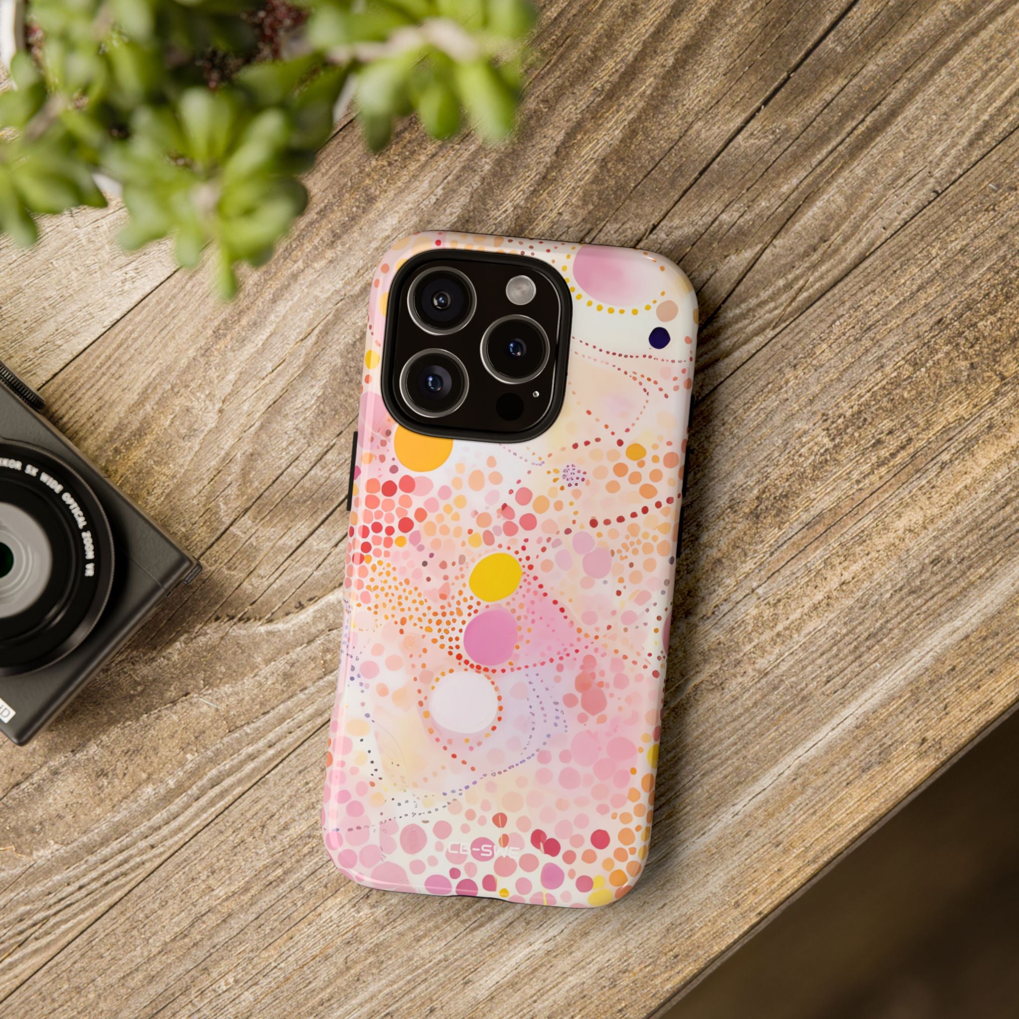Bubbles Dance Light - iPhone Case