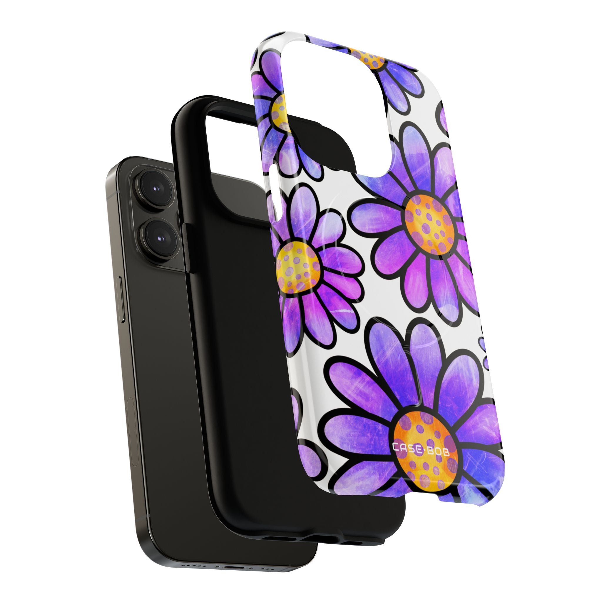 Polka Dot Blooms iPhone 14 Pro Case - Tough+