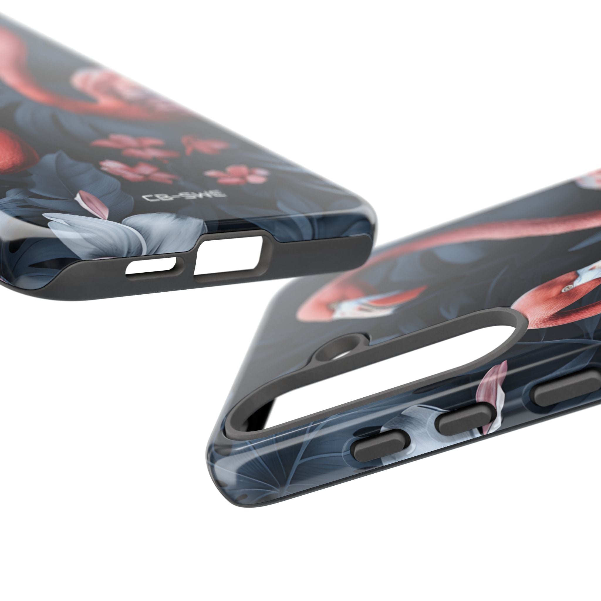 Flamingos Embrace Nature - Samsung Case