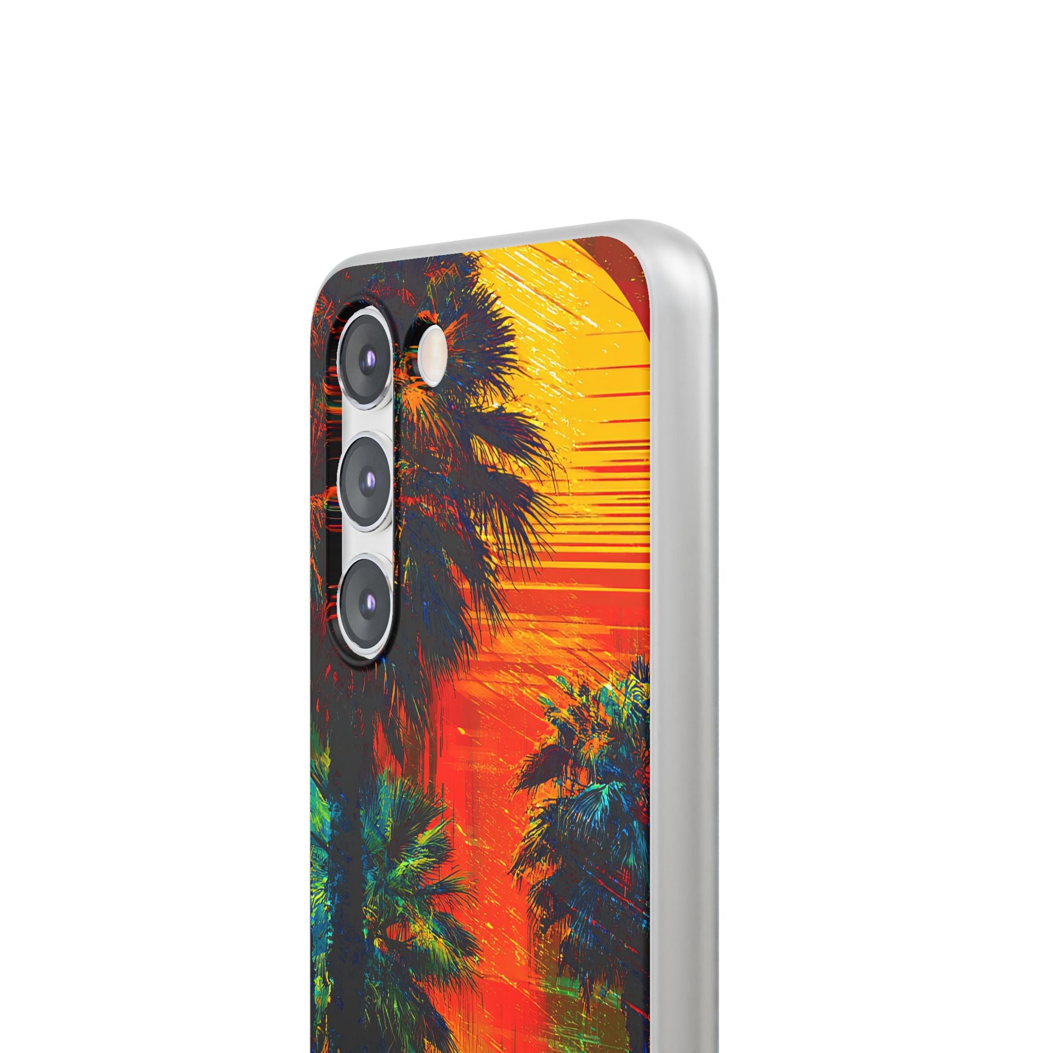 Tropical Sunburst Samsung S23 Case - Soft