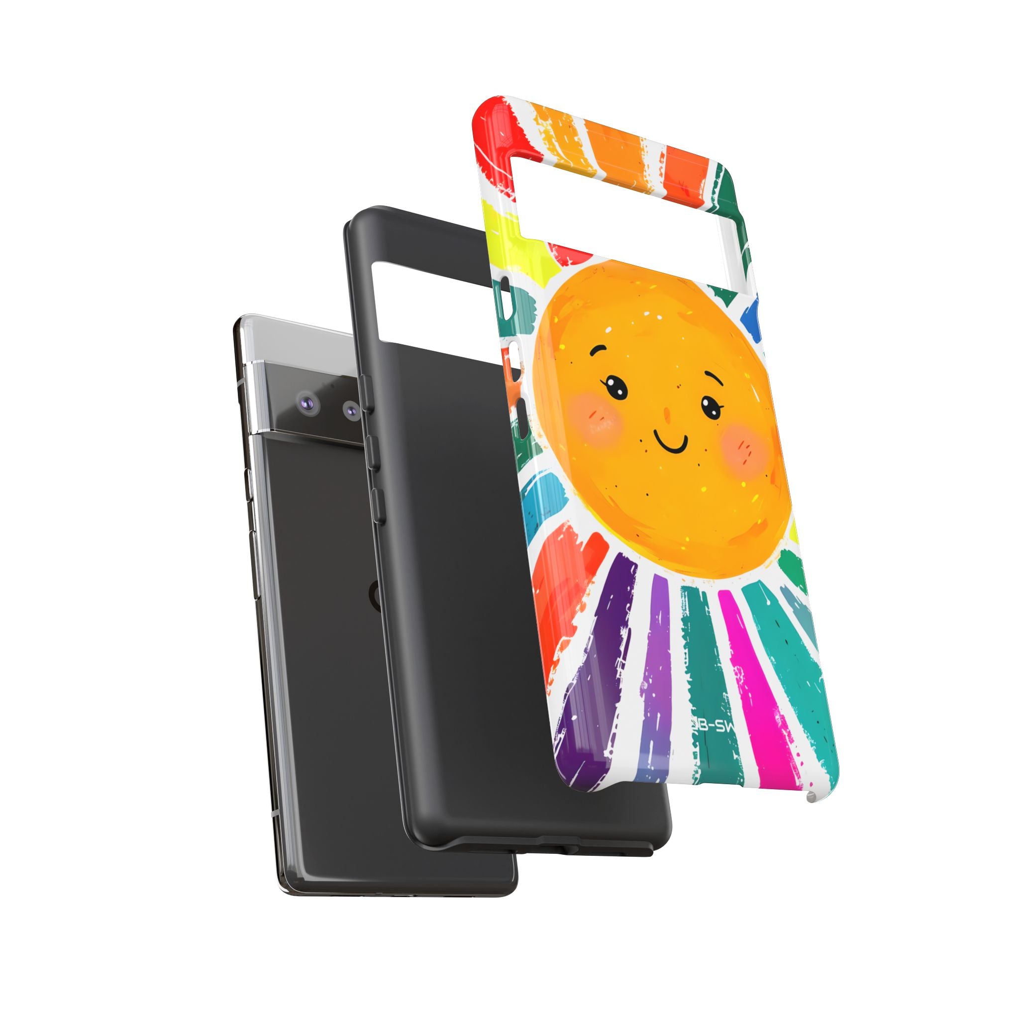 Radiant Smiling Sun - Google Pixel Case
