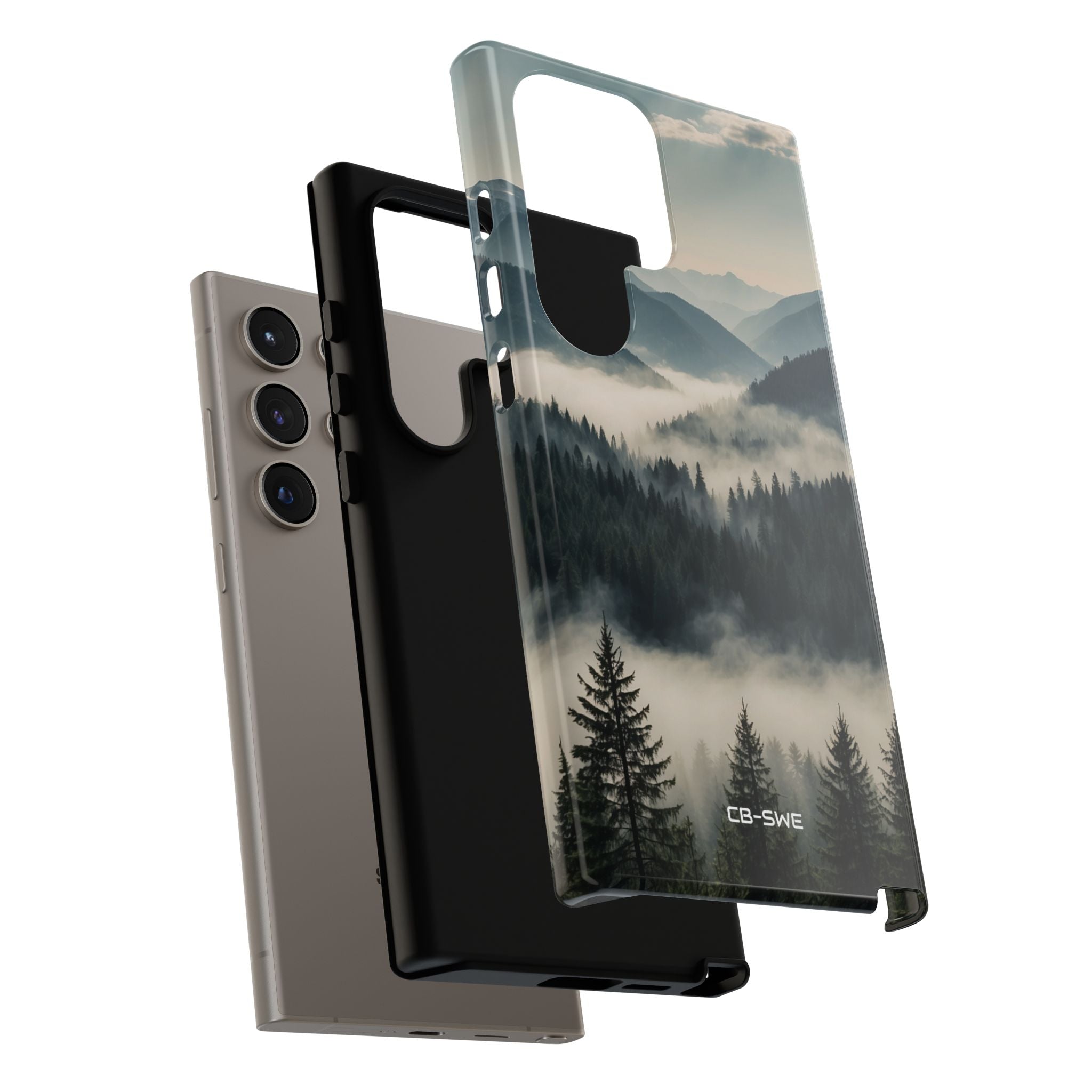 Misty Forest Embrace - Samsung Case
