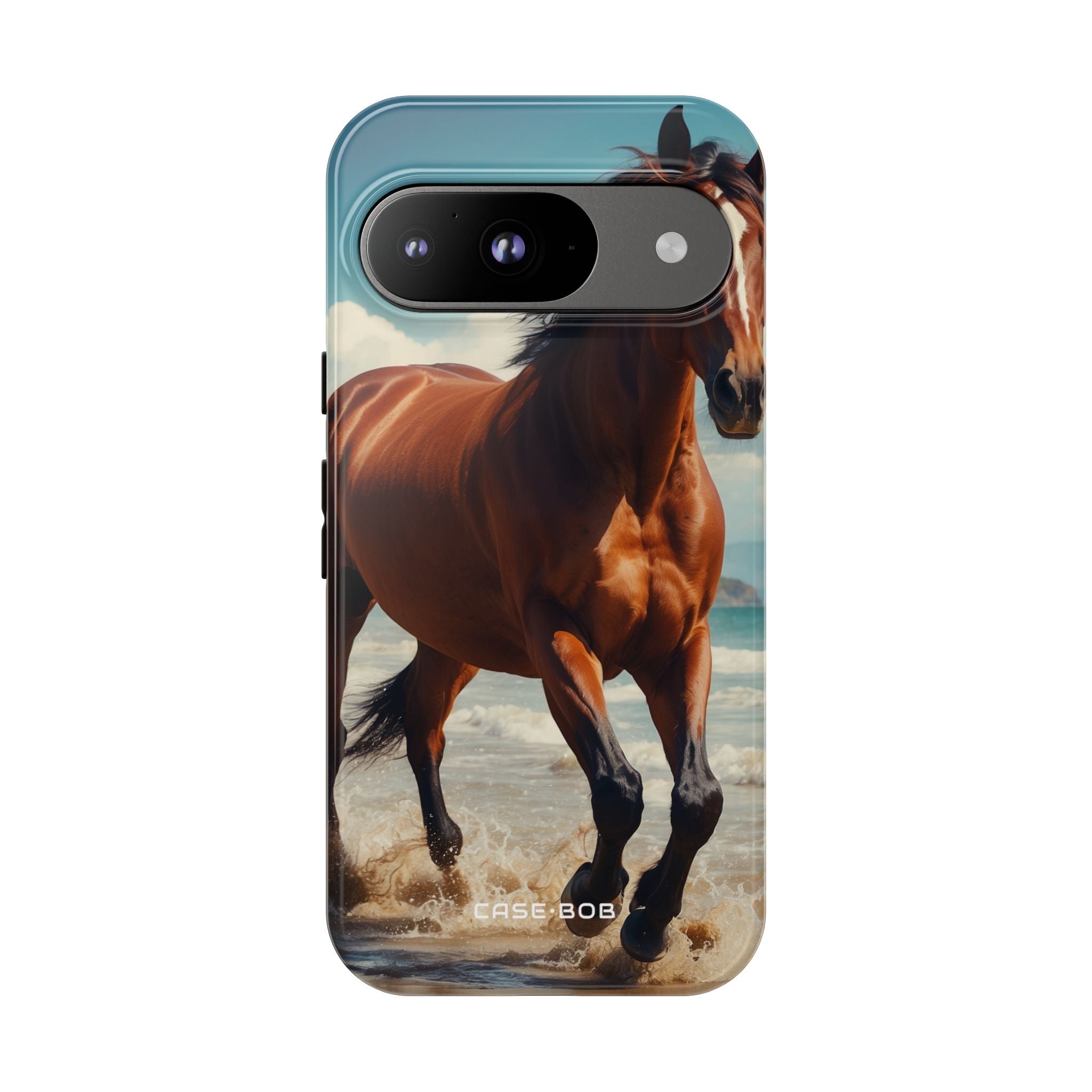 Blazing Horse Google Pixel 9 Case - Tough