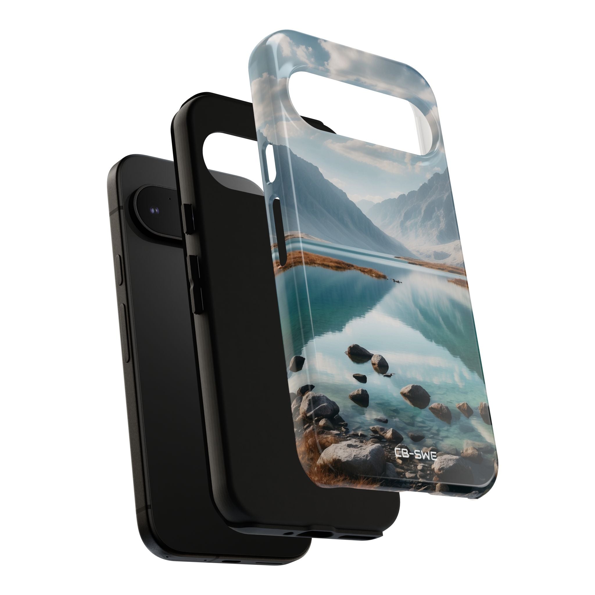 Mountain Reflections Swim - Google Pixel Case