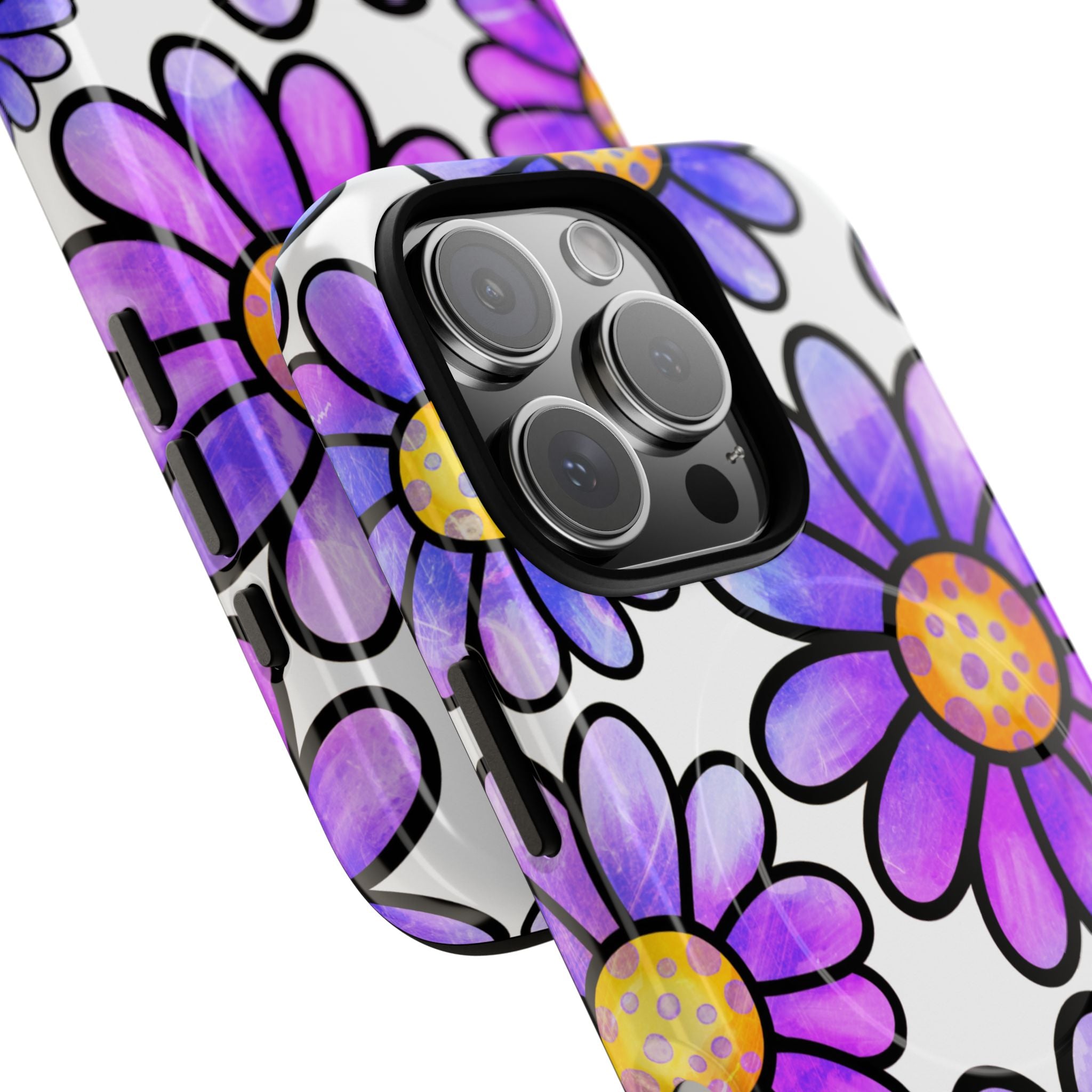 Polka Dot Blooms iPhone 16 Pro Case - Tough+