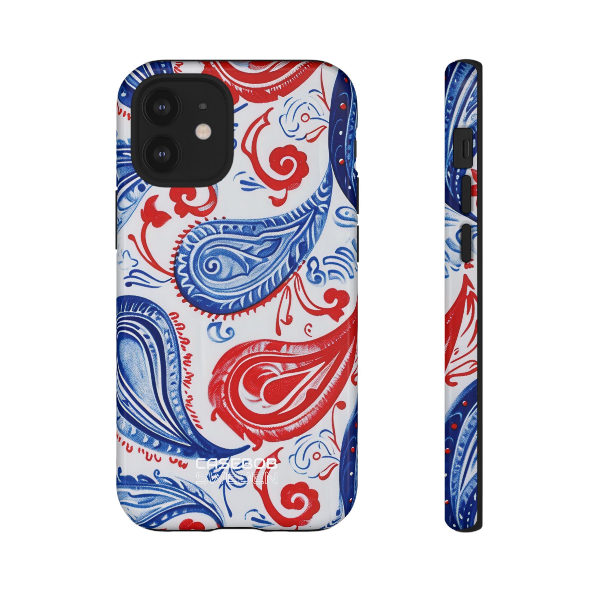 Vibrant Paisley Swirls iPhone 12 - Tough