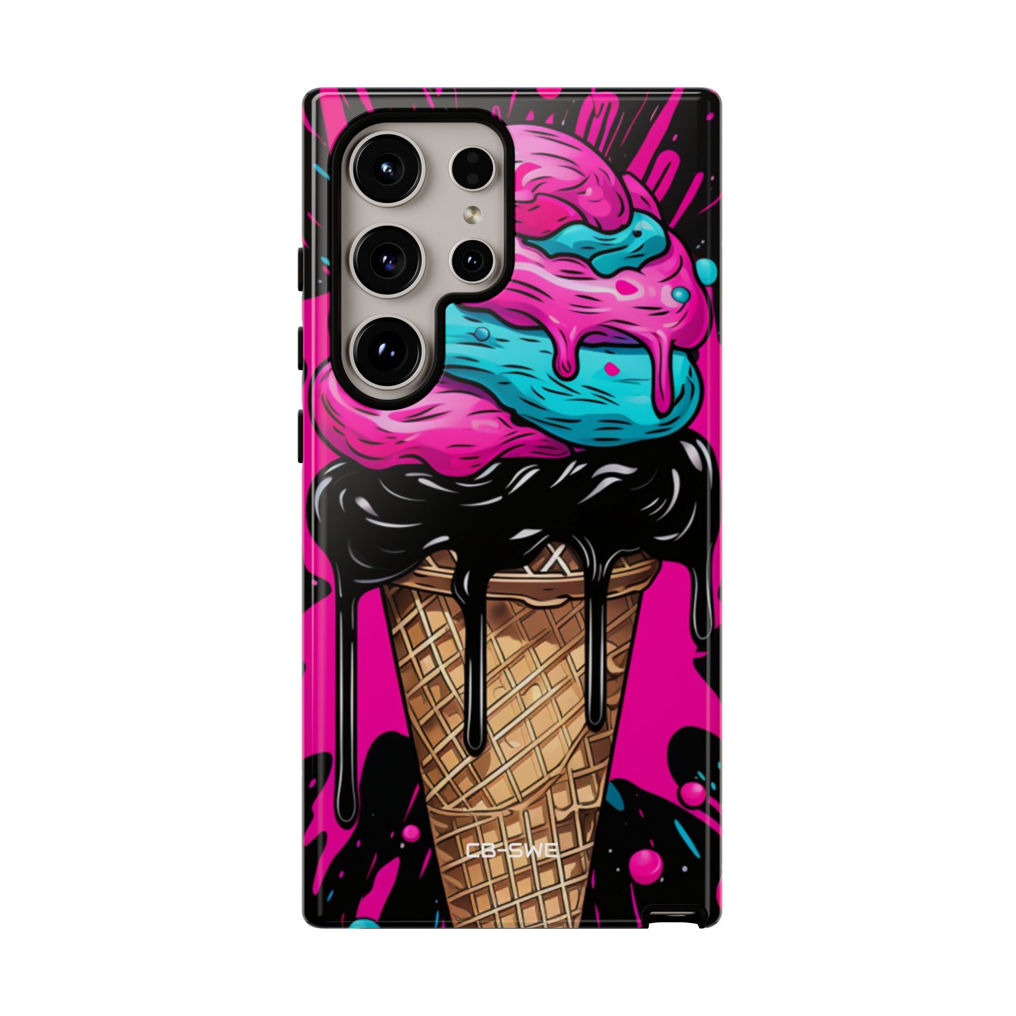 Neon Ice Cream Burst - Samsung Case