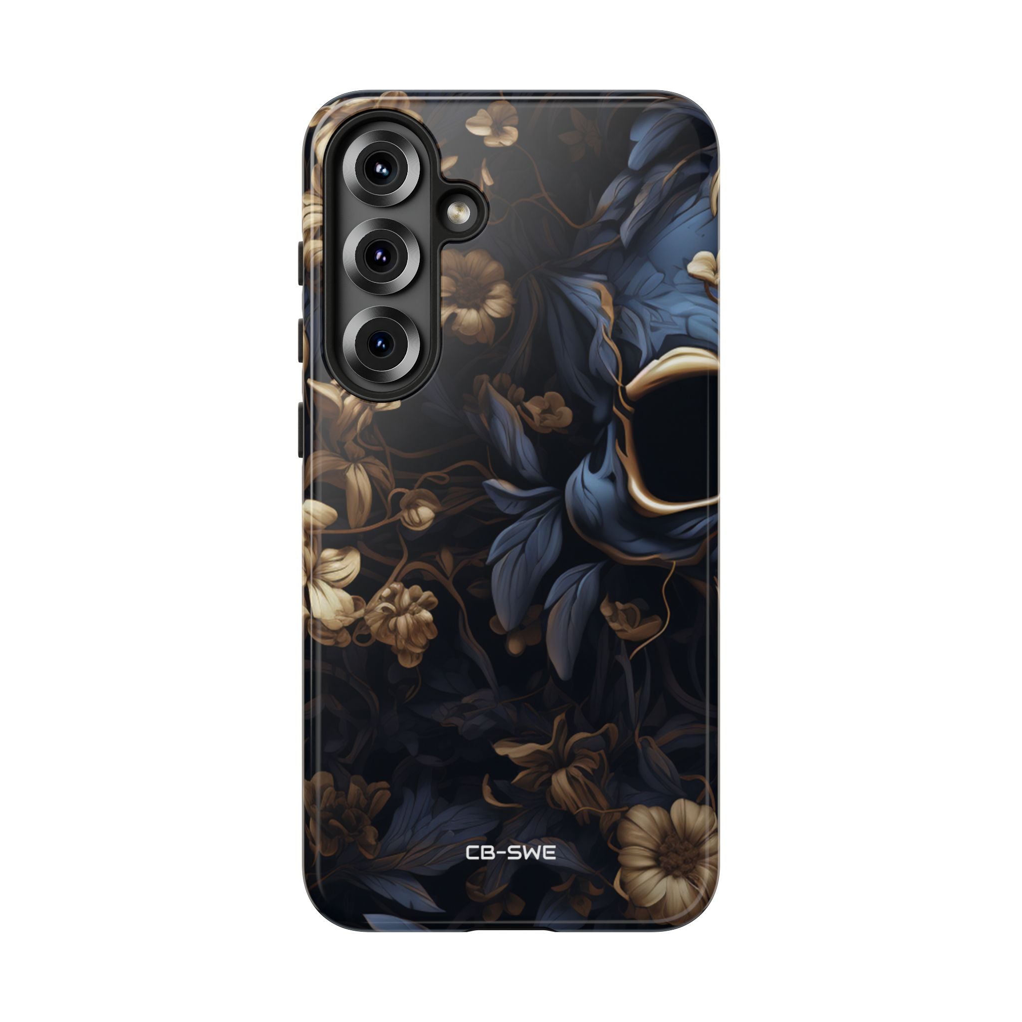Gothic Floral Skull - Samsung Case