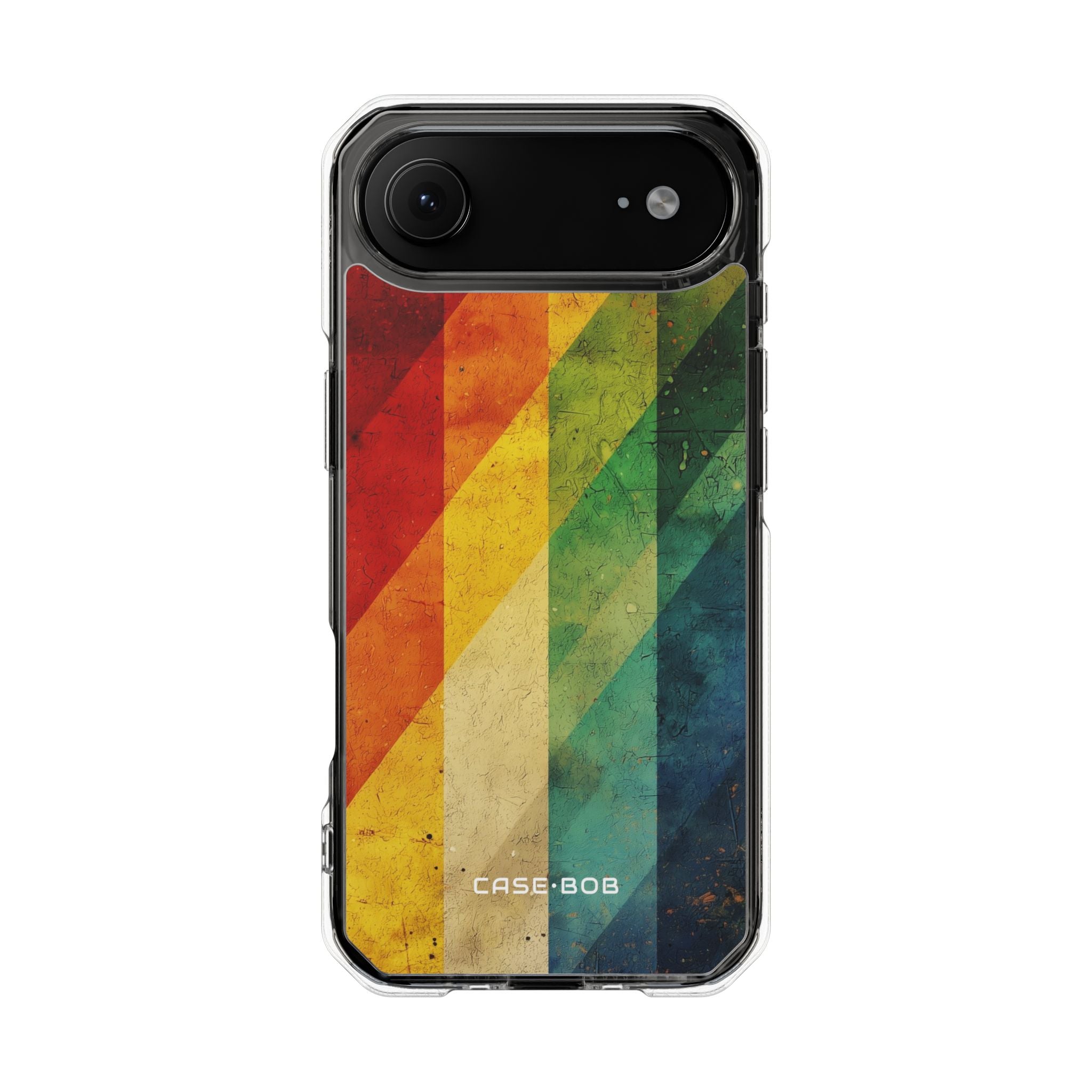 Distressed Rainbow Bands iPhone 17 Air Case - Impact