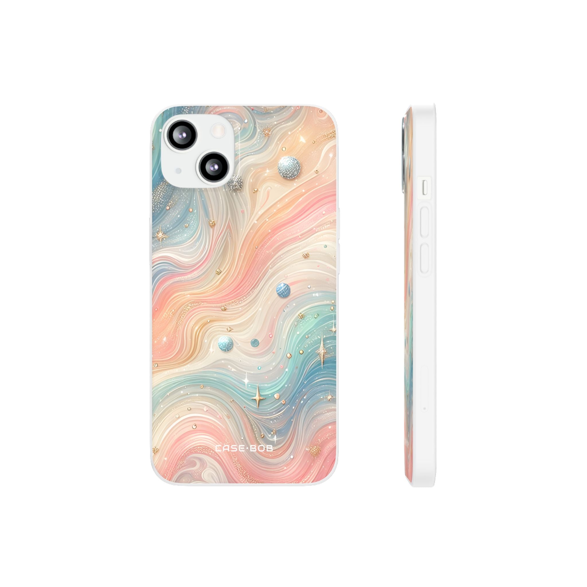 Iridescent Swirls iPhone 13 - Soft