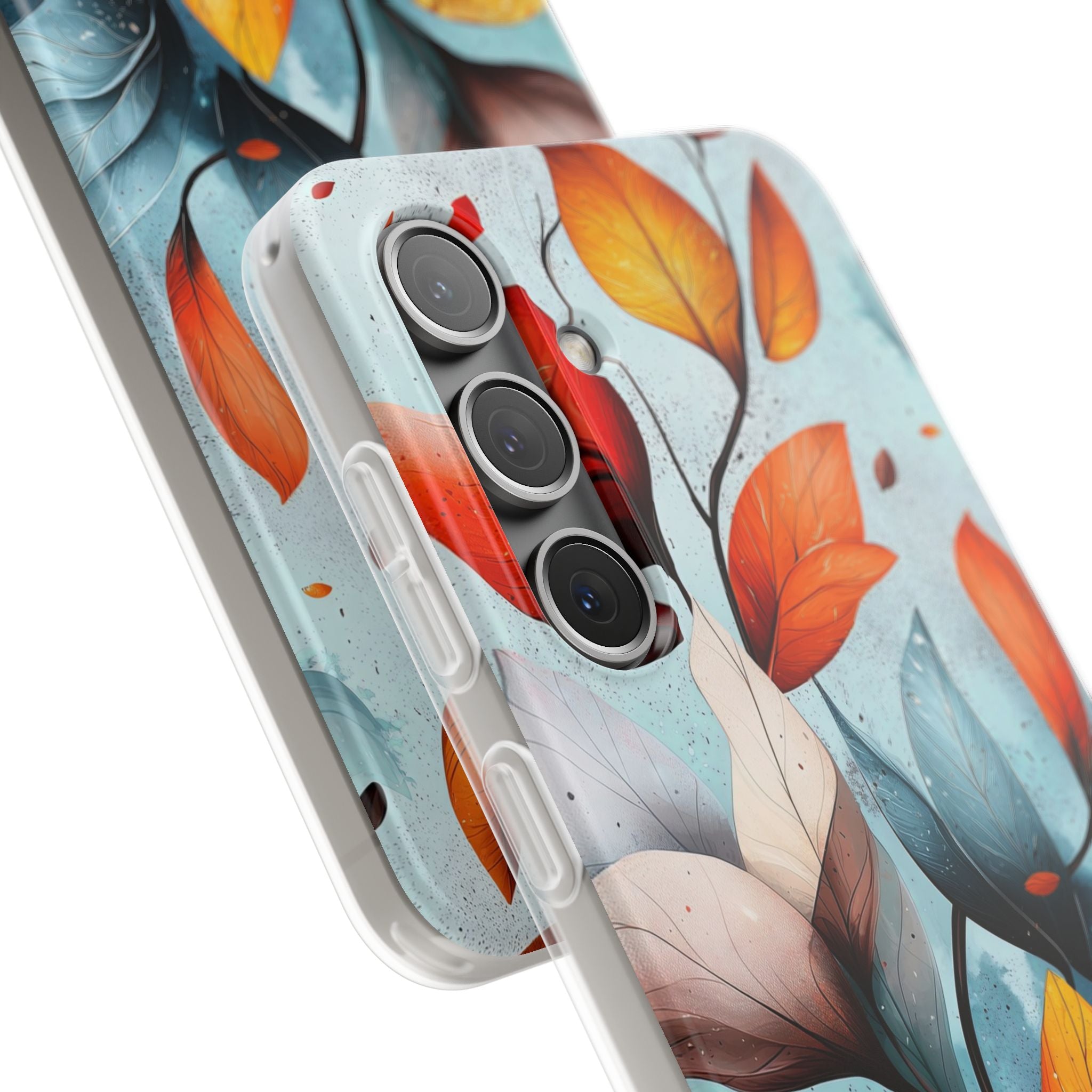 Crimson Veins Samsung S24 Case - Soft