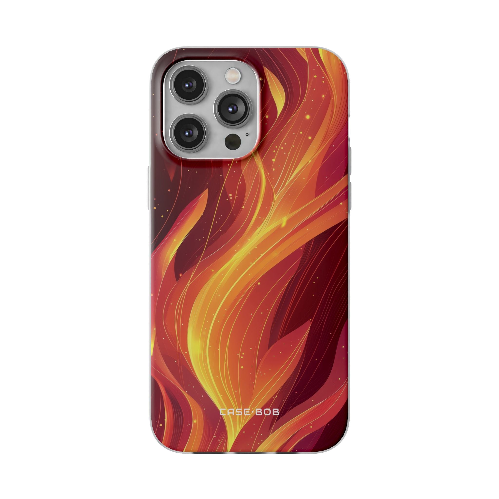 Flaming Flow iPhone 14 Pro Max Case - Soft