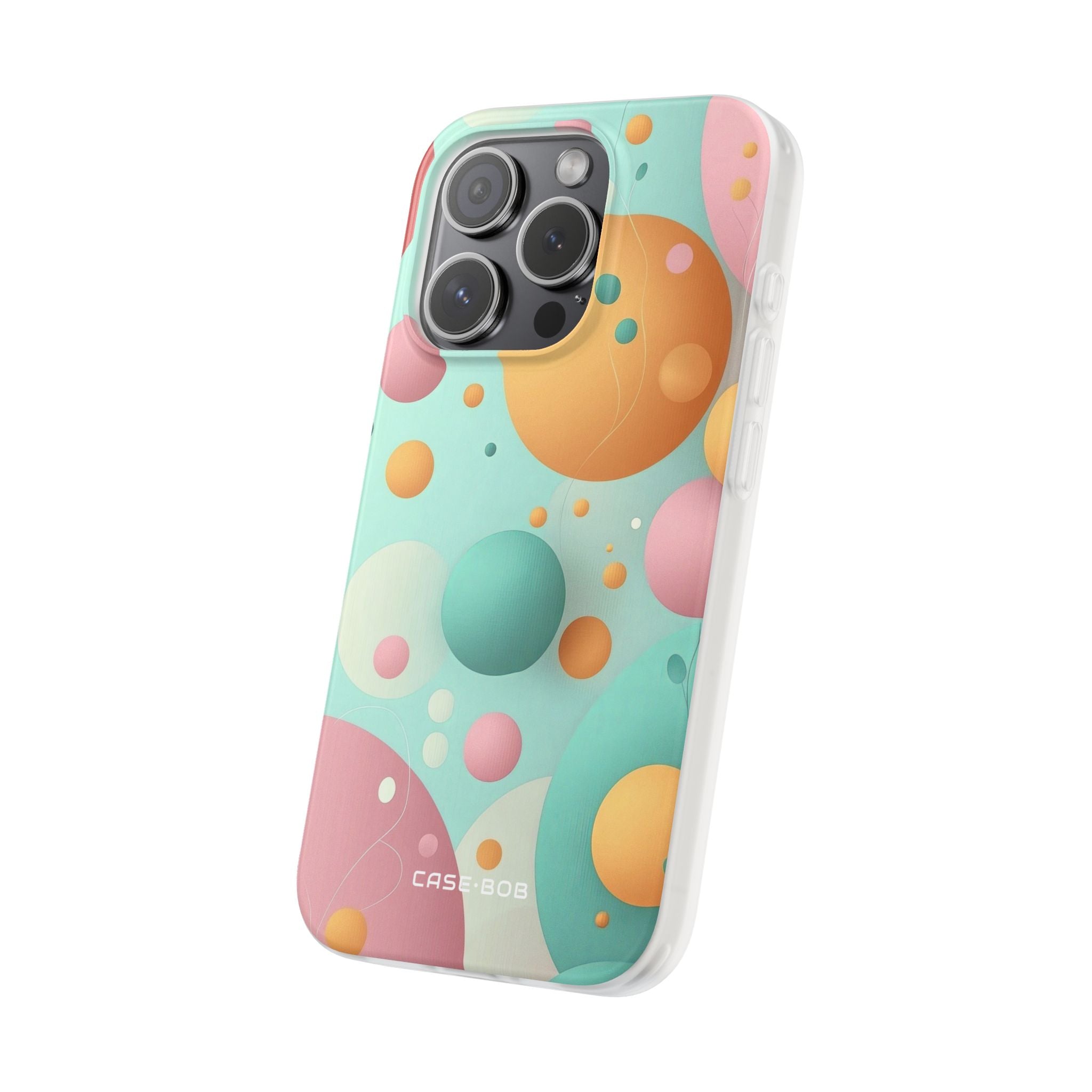 Pastel Circles iPhone 15 Pro Case - Soft