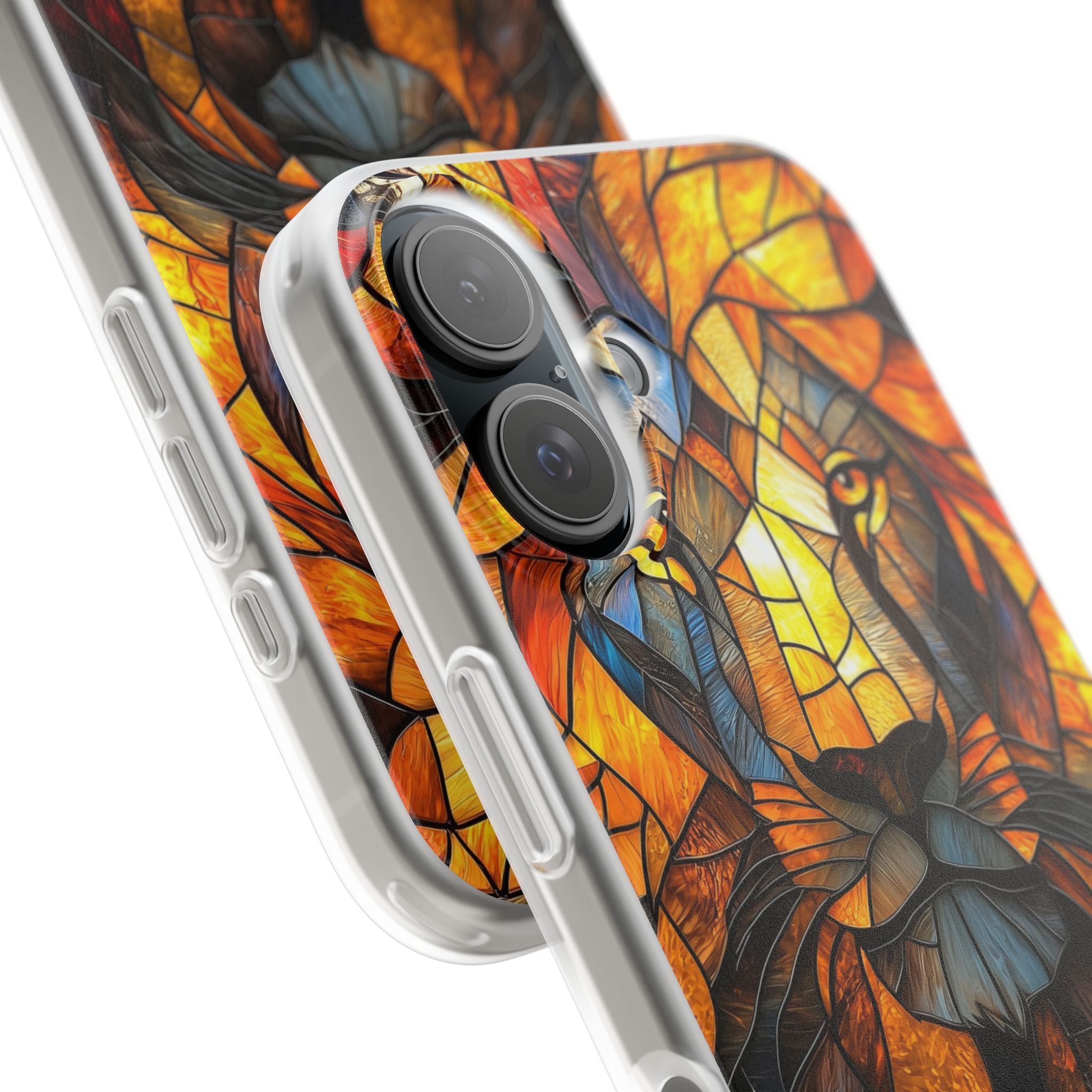 Lion Radiance iPhone 16 Case - Soft