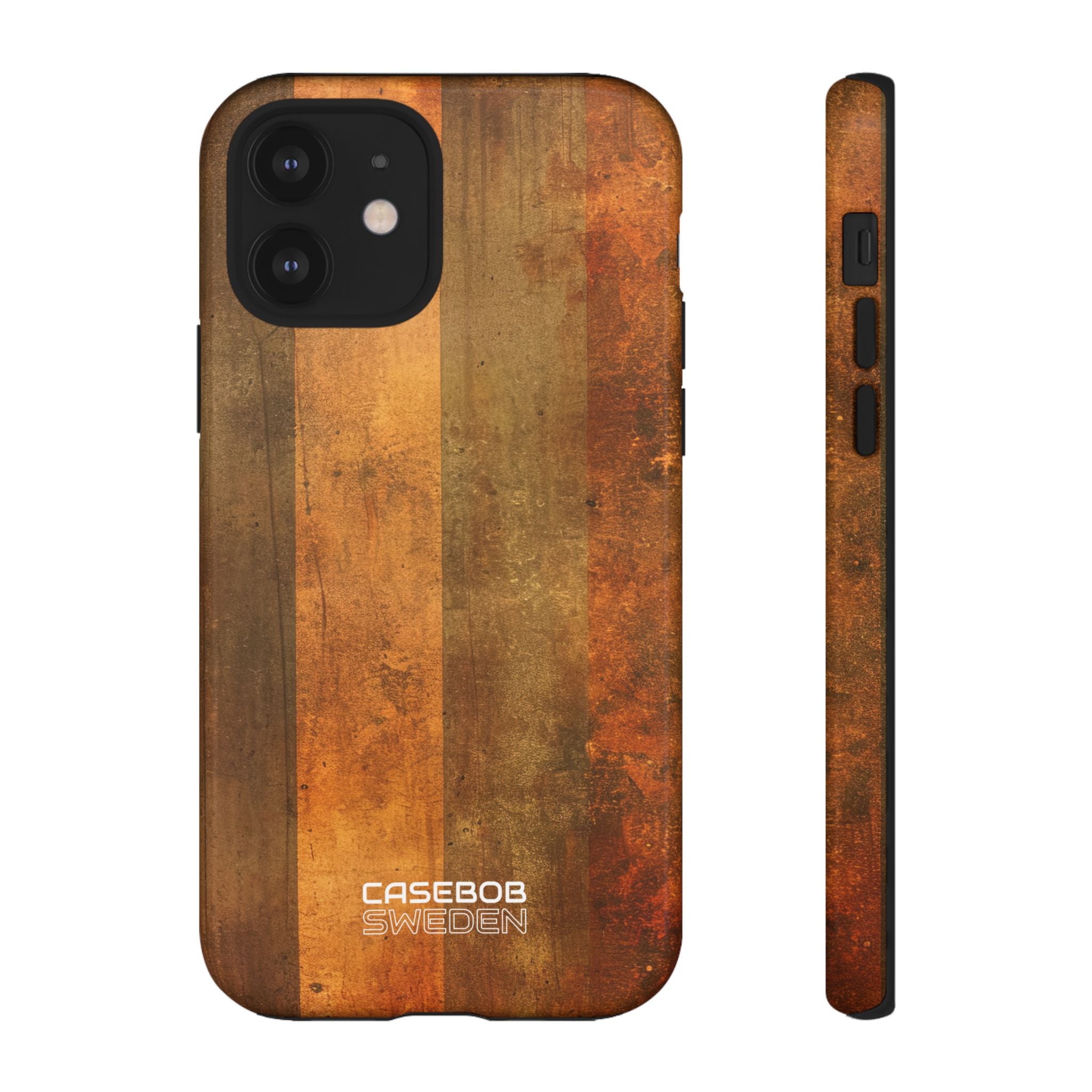 Rustic Striped Texture iPhone 12 - Tough