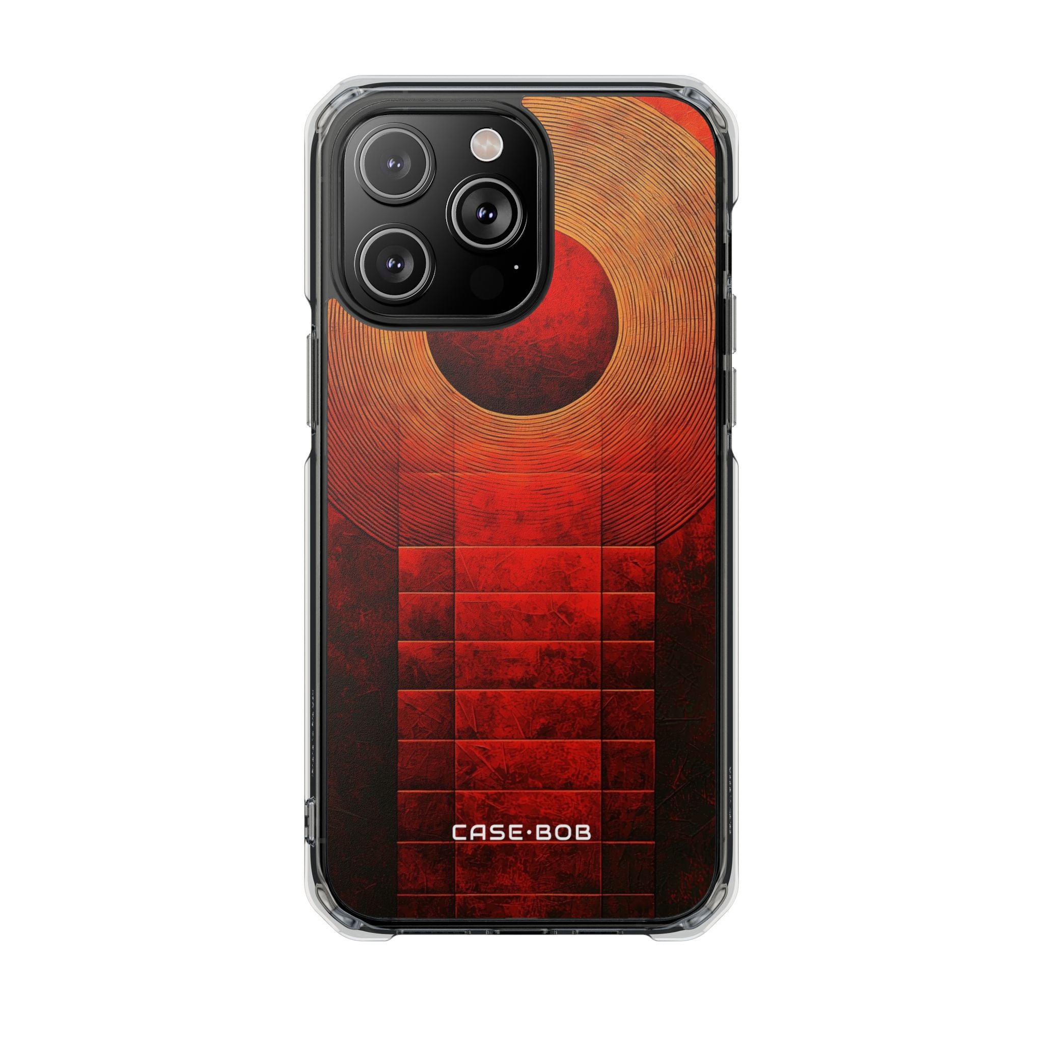 Crimson Orbit iPhone 14 Pro Max Case - Impact