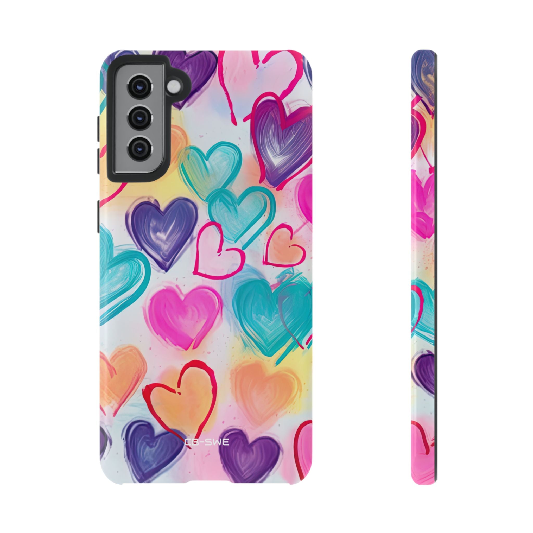 Hearts Dance Playfully - Samsung Case