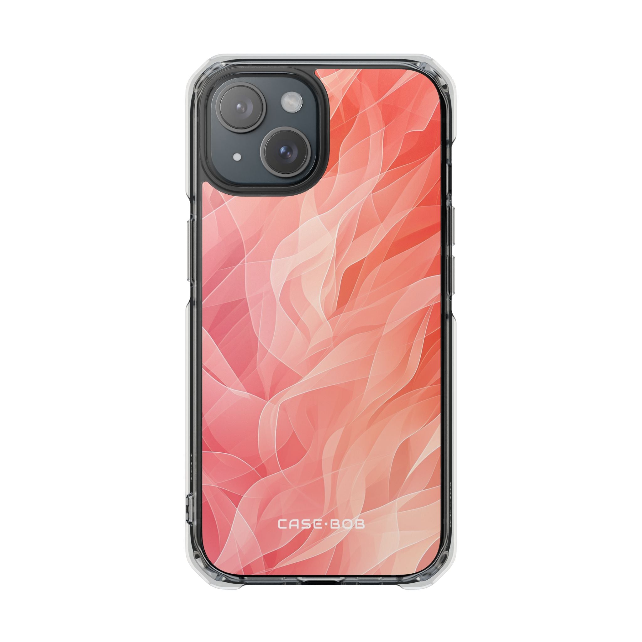 Coral Cascade iPhone 15 Case - Impact