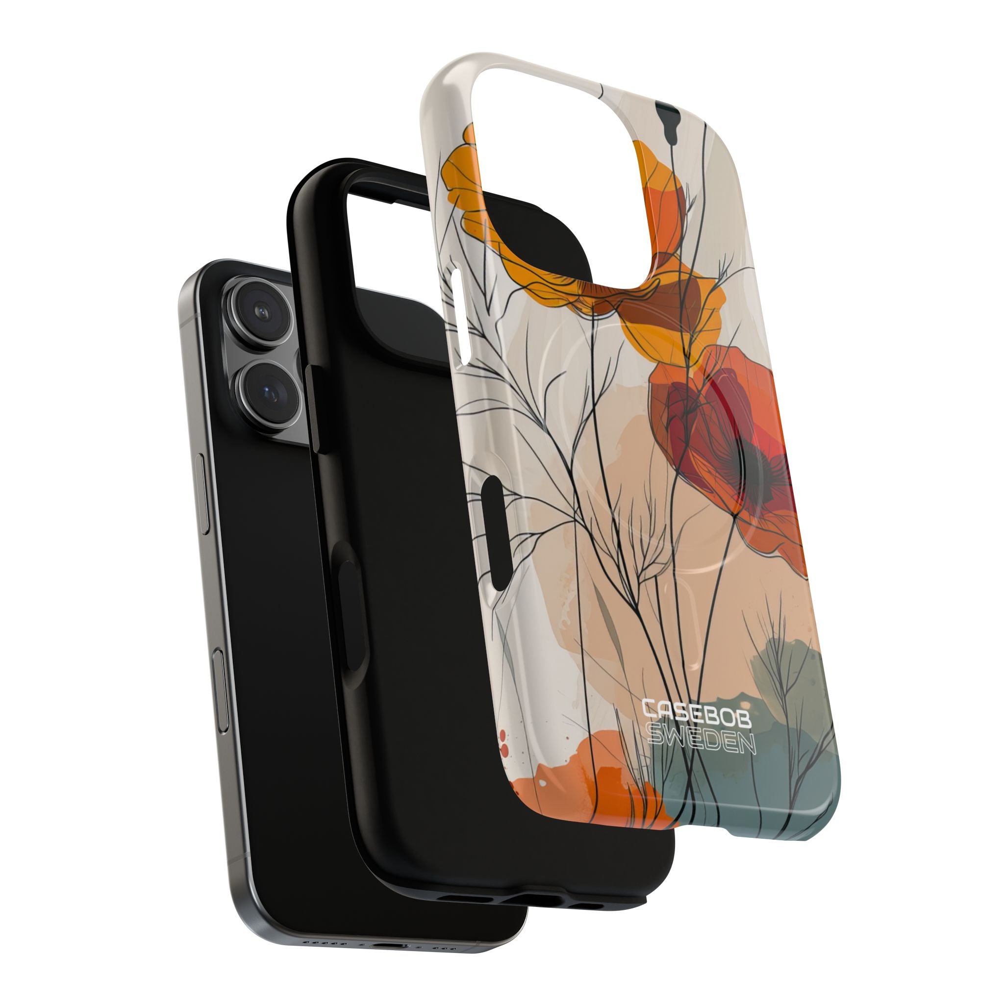 Golden Bloom Dance iPhone 16 - Tough+
