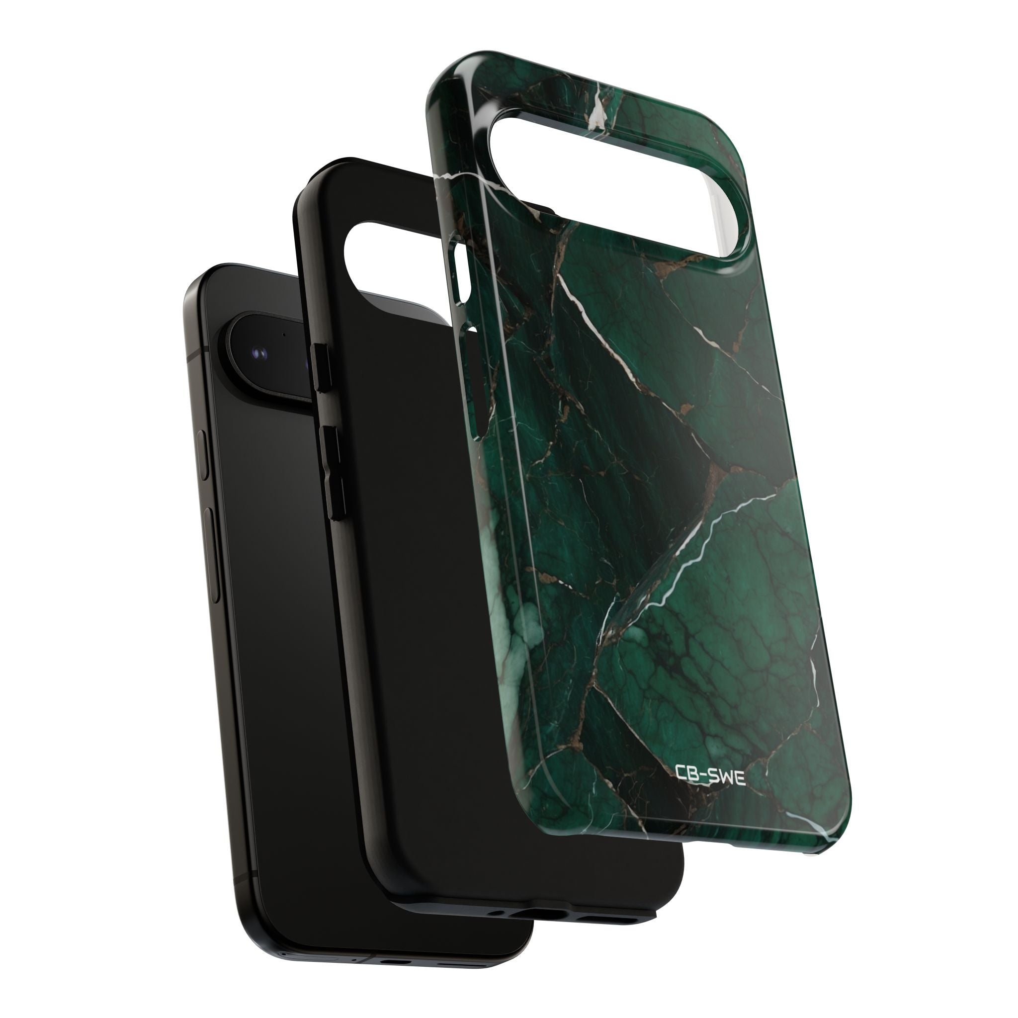 Emerald Veins Flow - Google Pixel Case