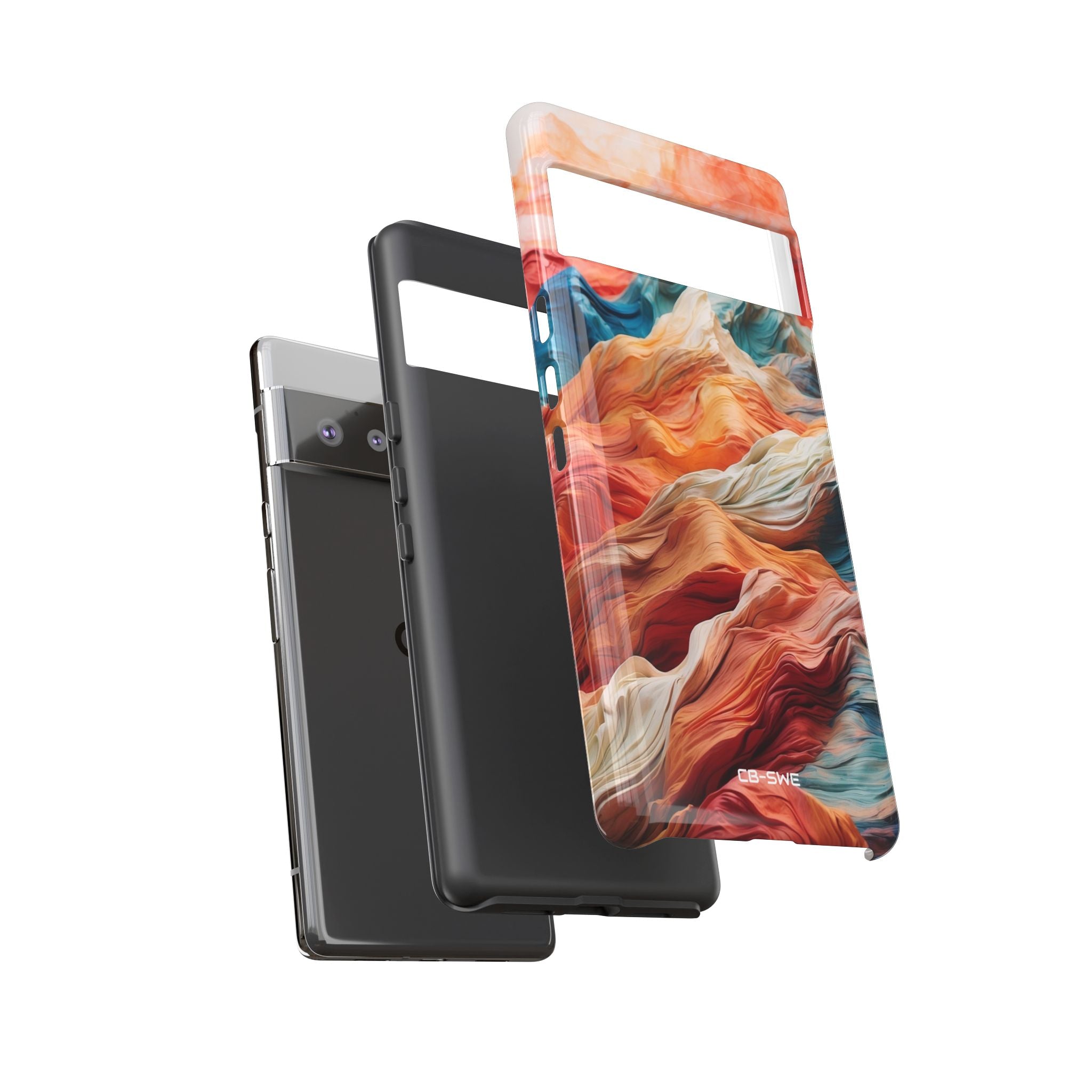 Mountain Waves Flow - Google Pixel Case
