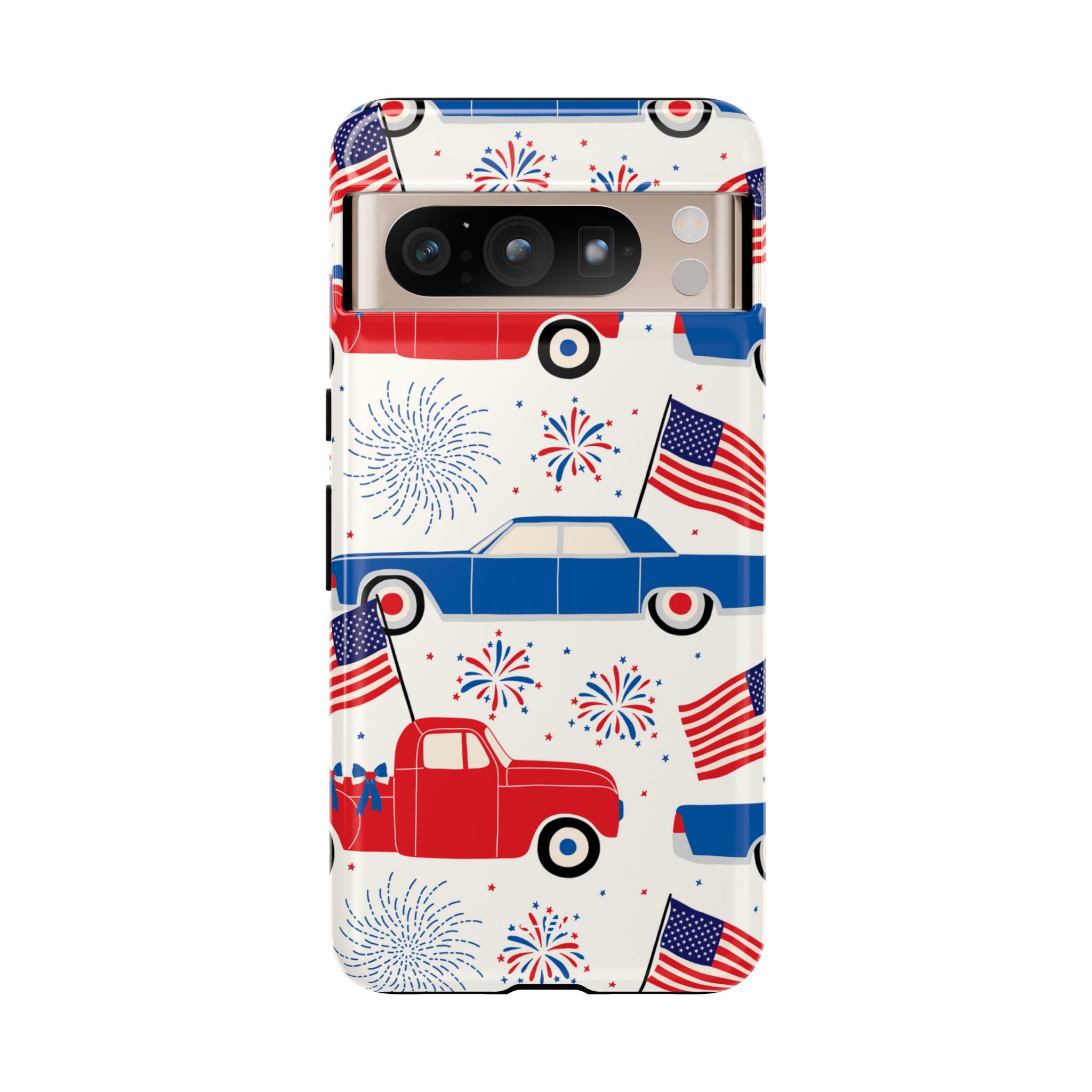 Vintage Cars Celebrate - Google Pixel Case