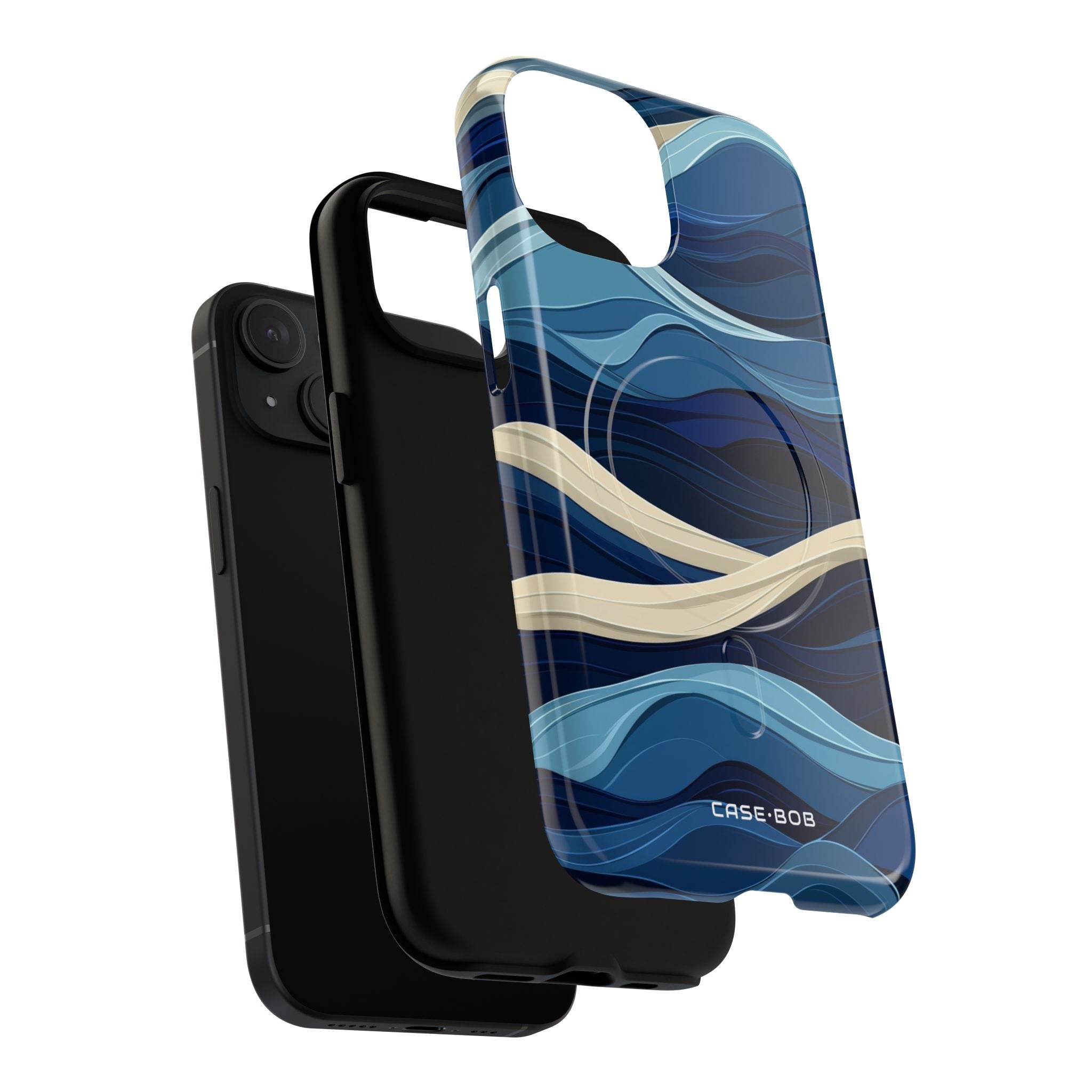 Ocean Rhythm iPhone 15 Case - Tough+