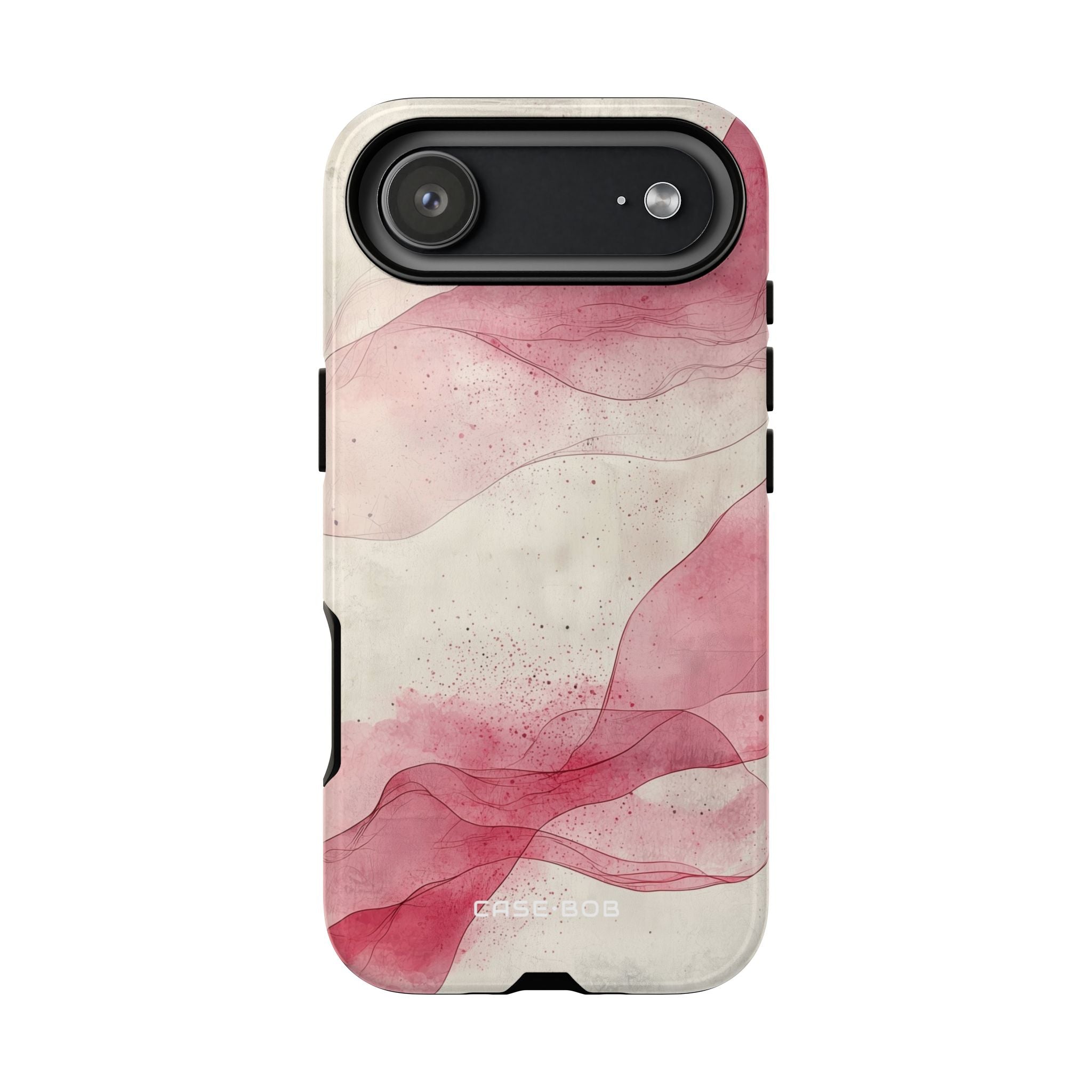 Crimson Waves iPhone 17 Air Case - Tough