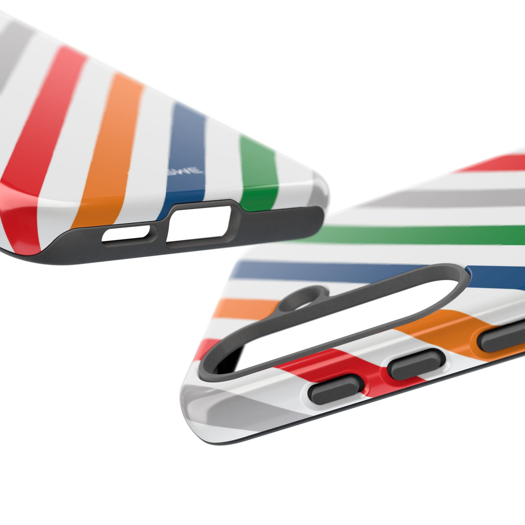 Vibrant Geometric Stripes - Samsung Case