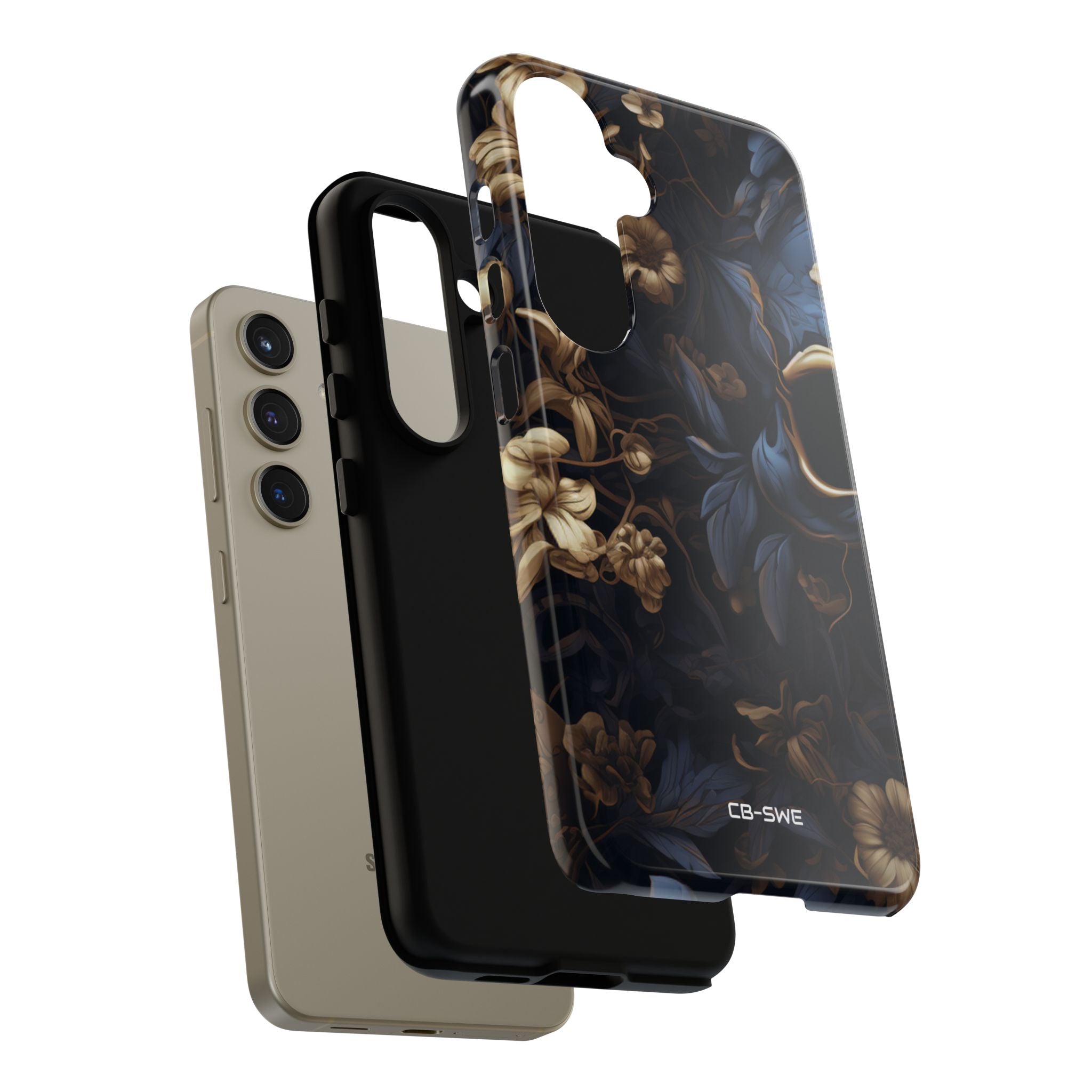 Gothic Floral Skull - Samsung Case