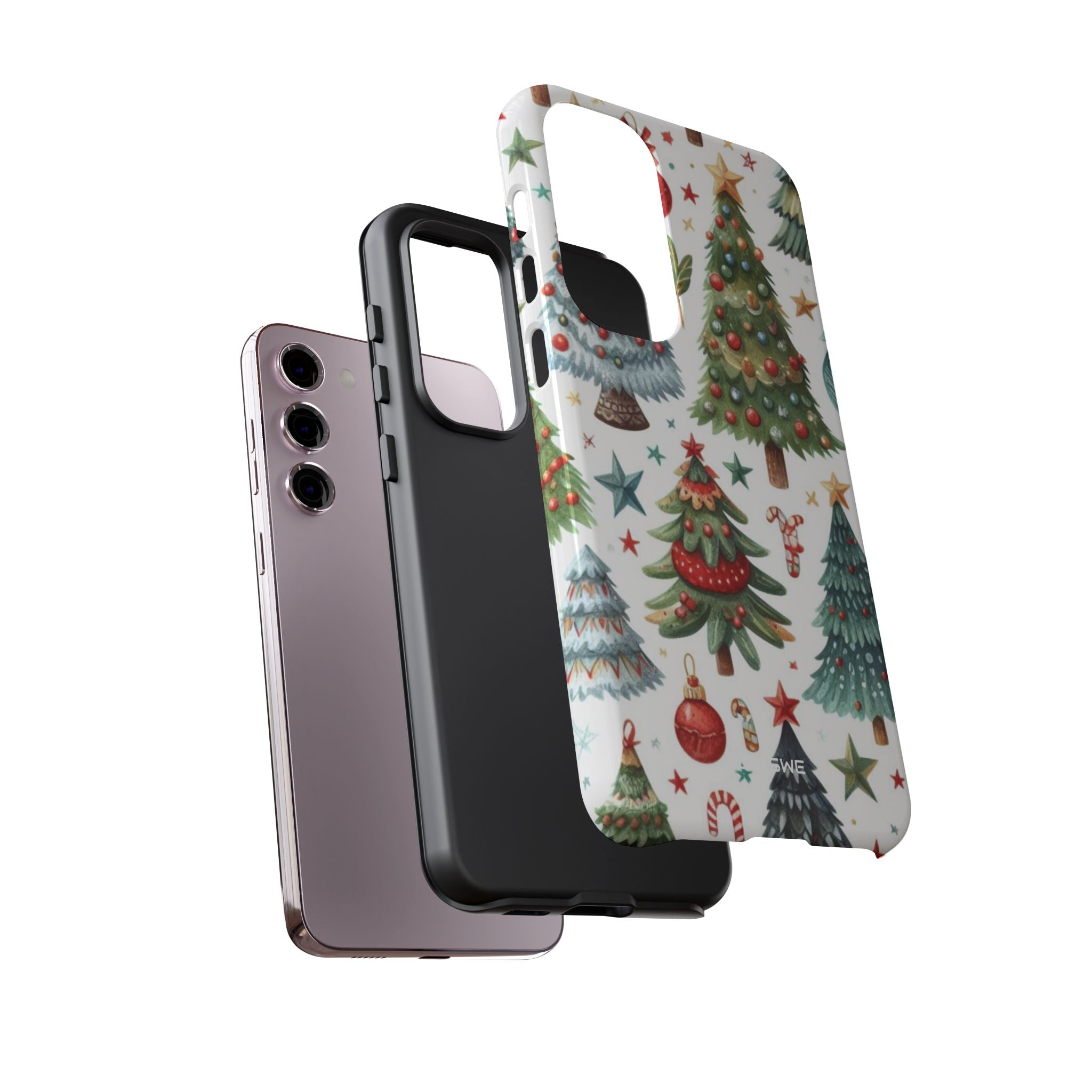 Whimsical Trees Sparkle - Samsung Case