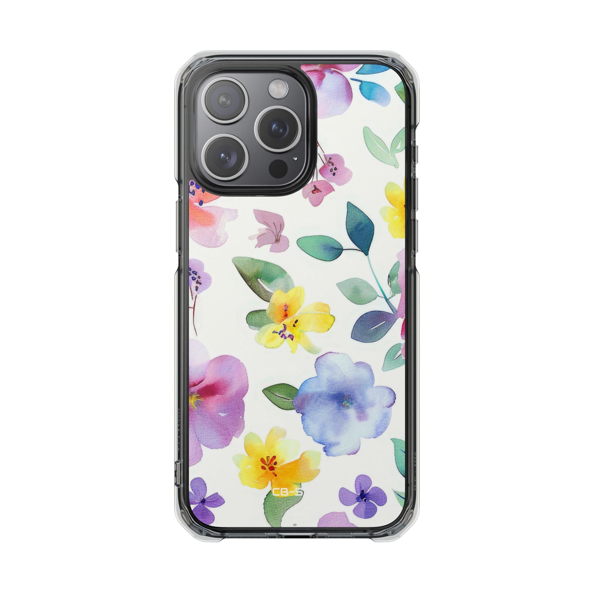 Whimsical Watercolor Florals iPhone Case - Impact