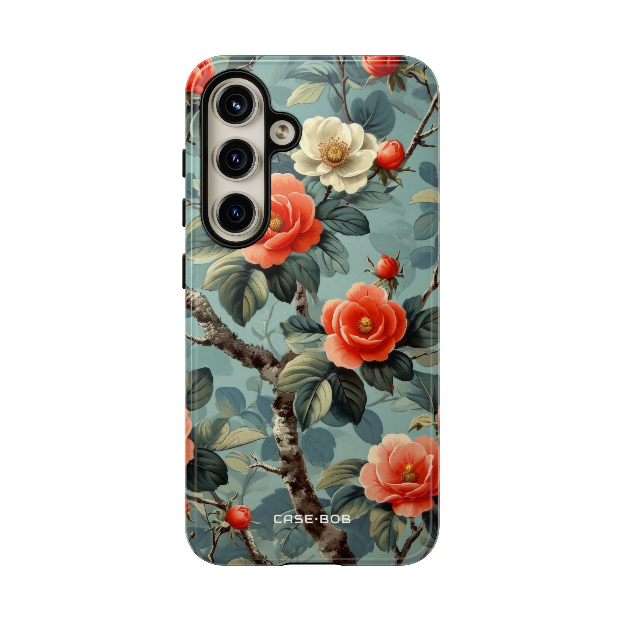 Coral Bloom Samsung S24 Case - Tough
