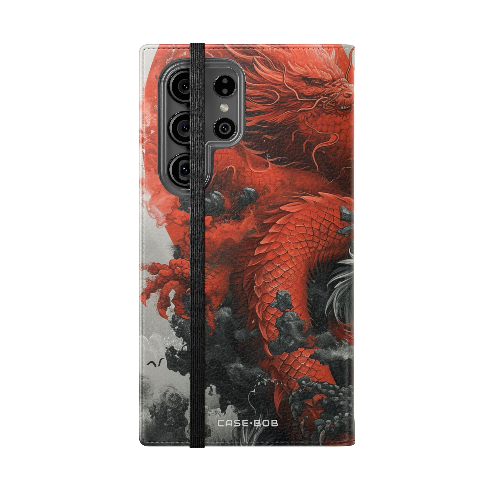 Twin Dragons Dance - Samsung S23 Ultra Case - Wallet