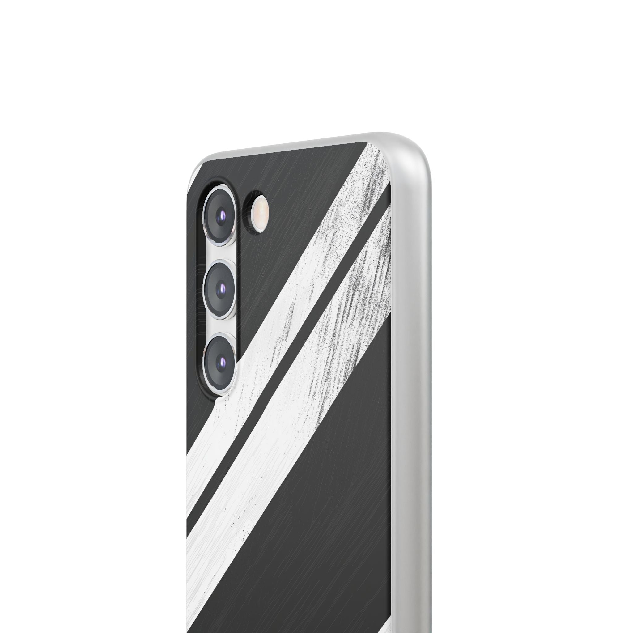 Distressed Stripe Motion Samsung S23 Case - Soft