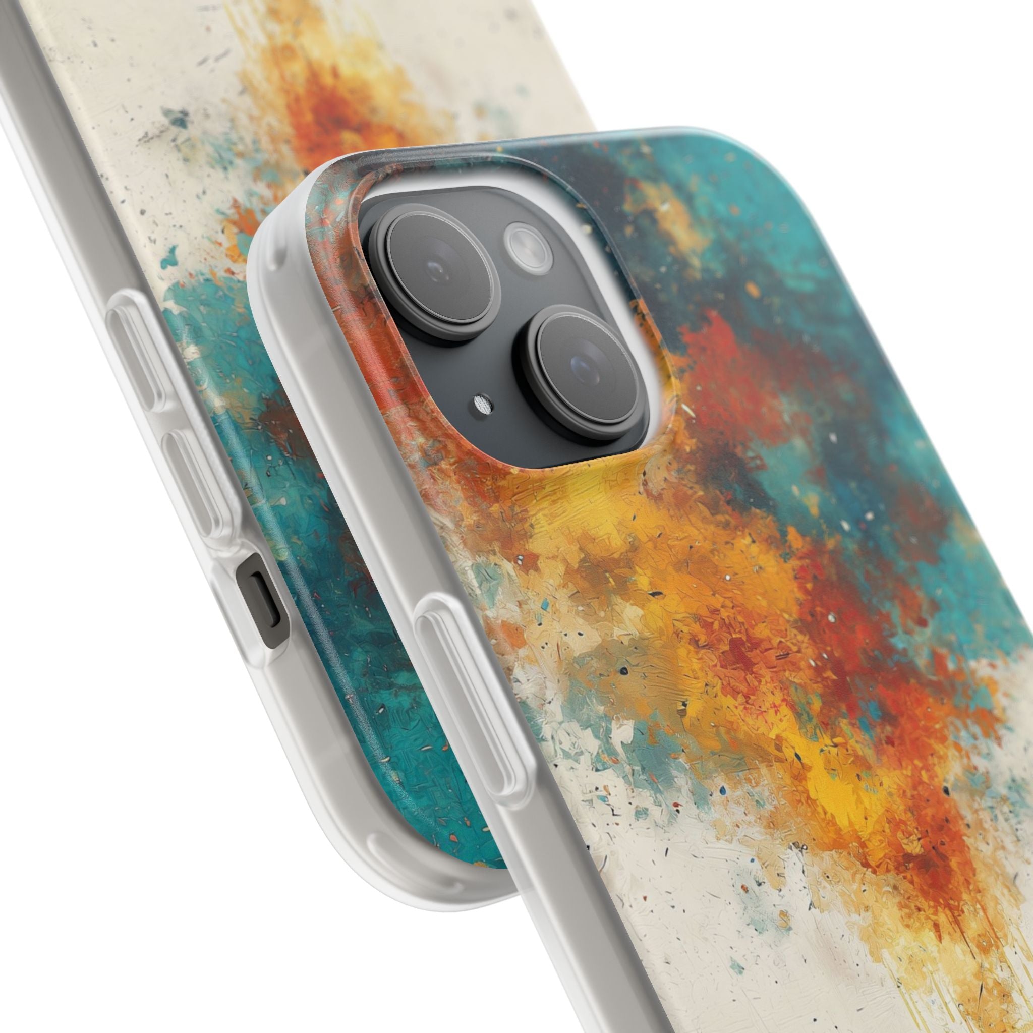 Meditative Glow iPhone 15 Case - Soft