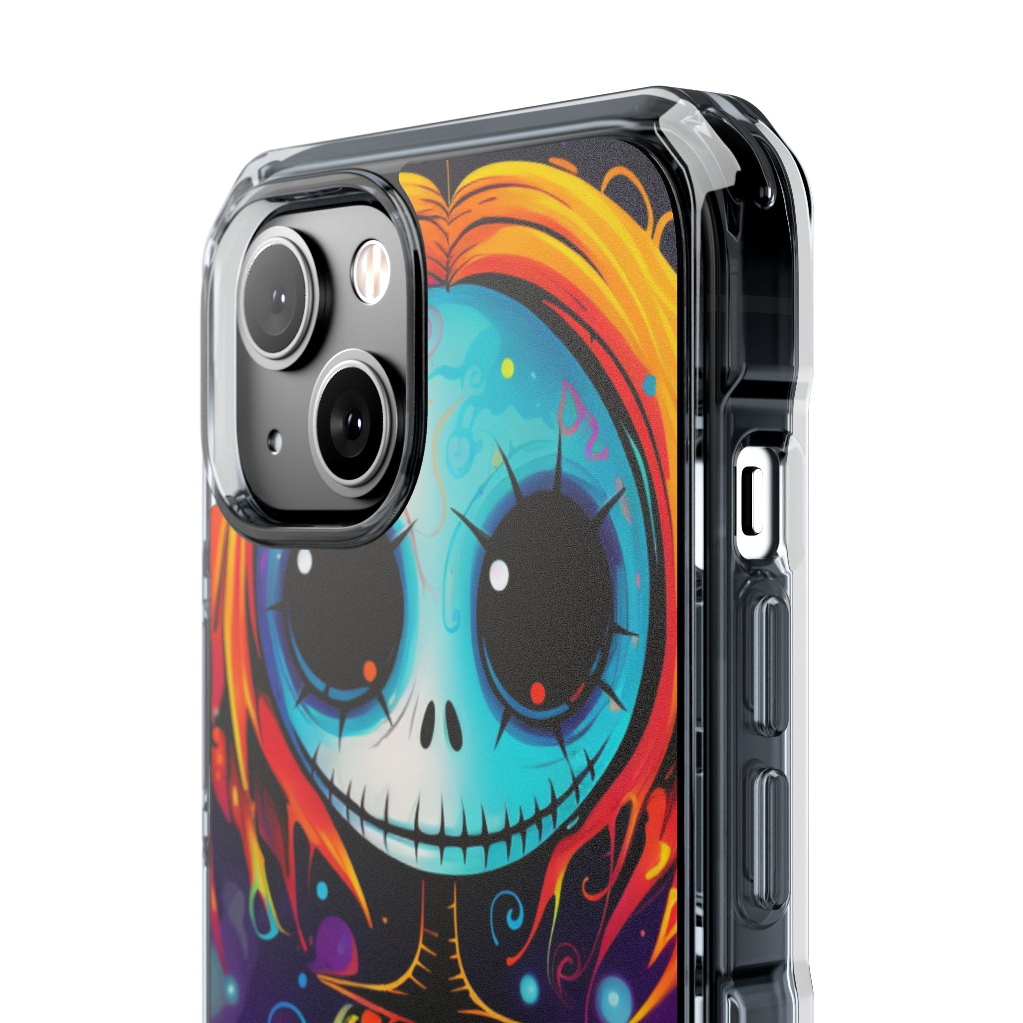 Skeletal Figure Laughs iPhone Case - Impact