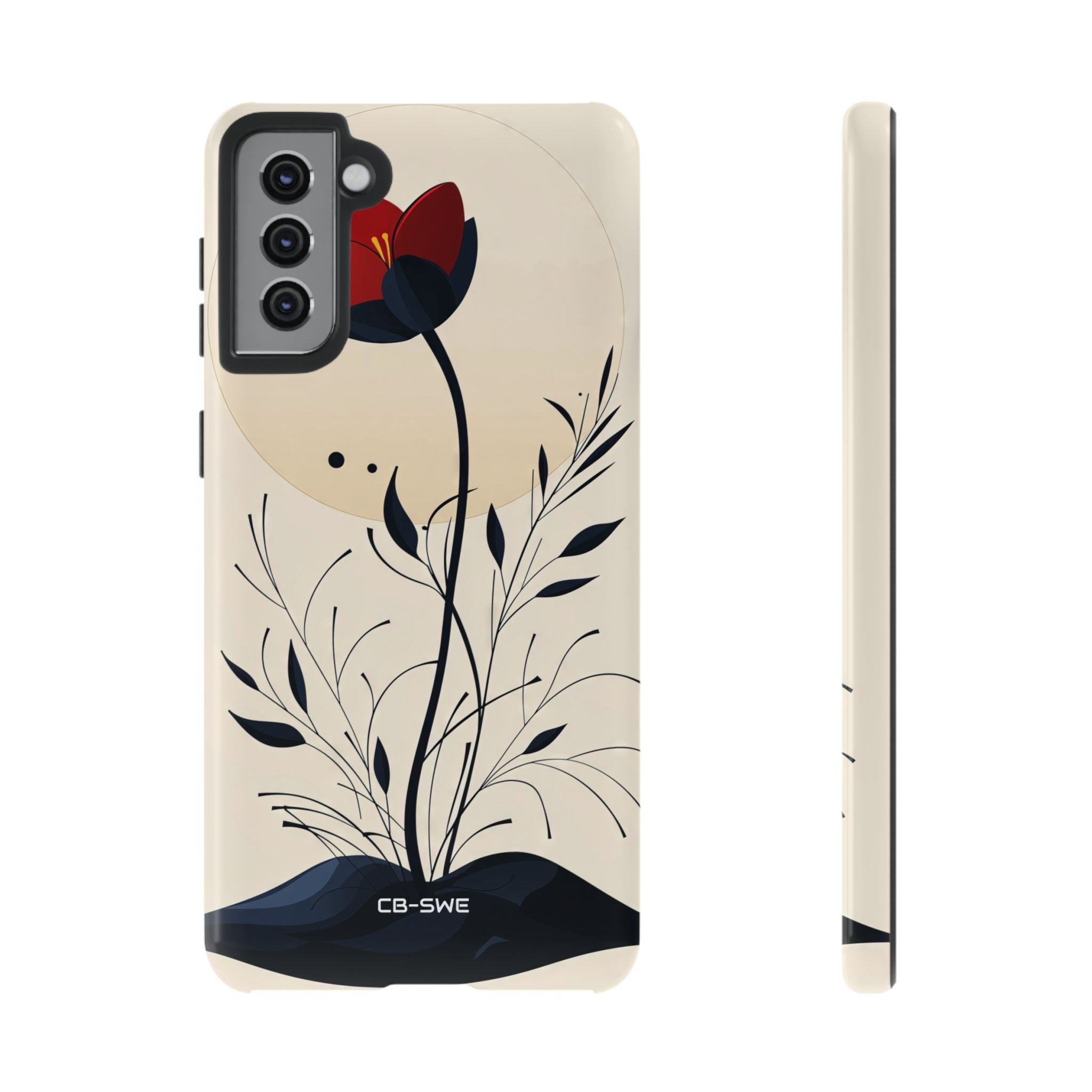 Red Flower Blossom - Samsung Case