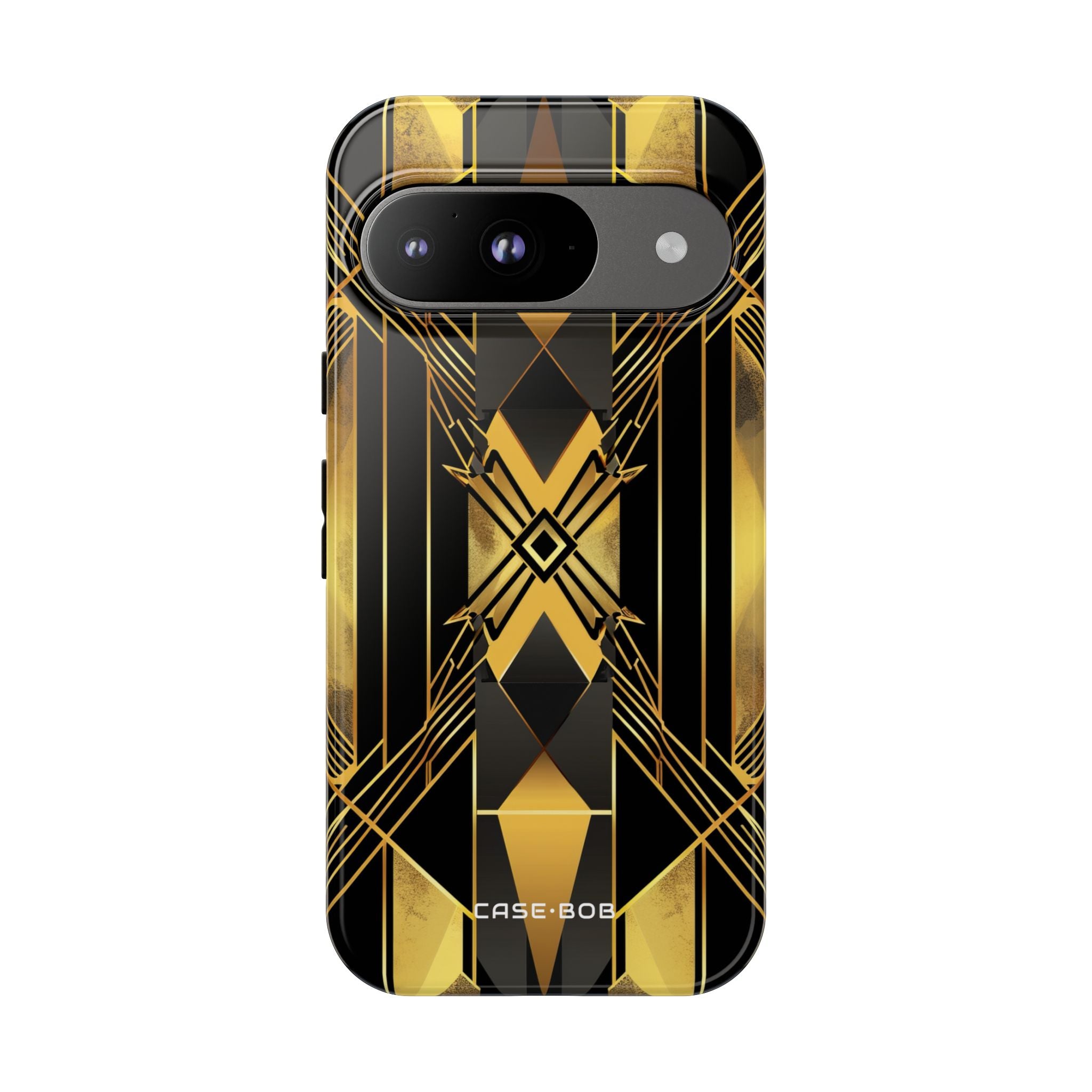 Golden Diamond Radiance Google Pixel 9 Case - Tough