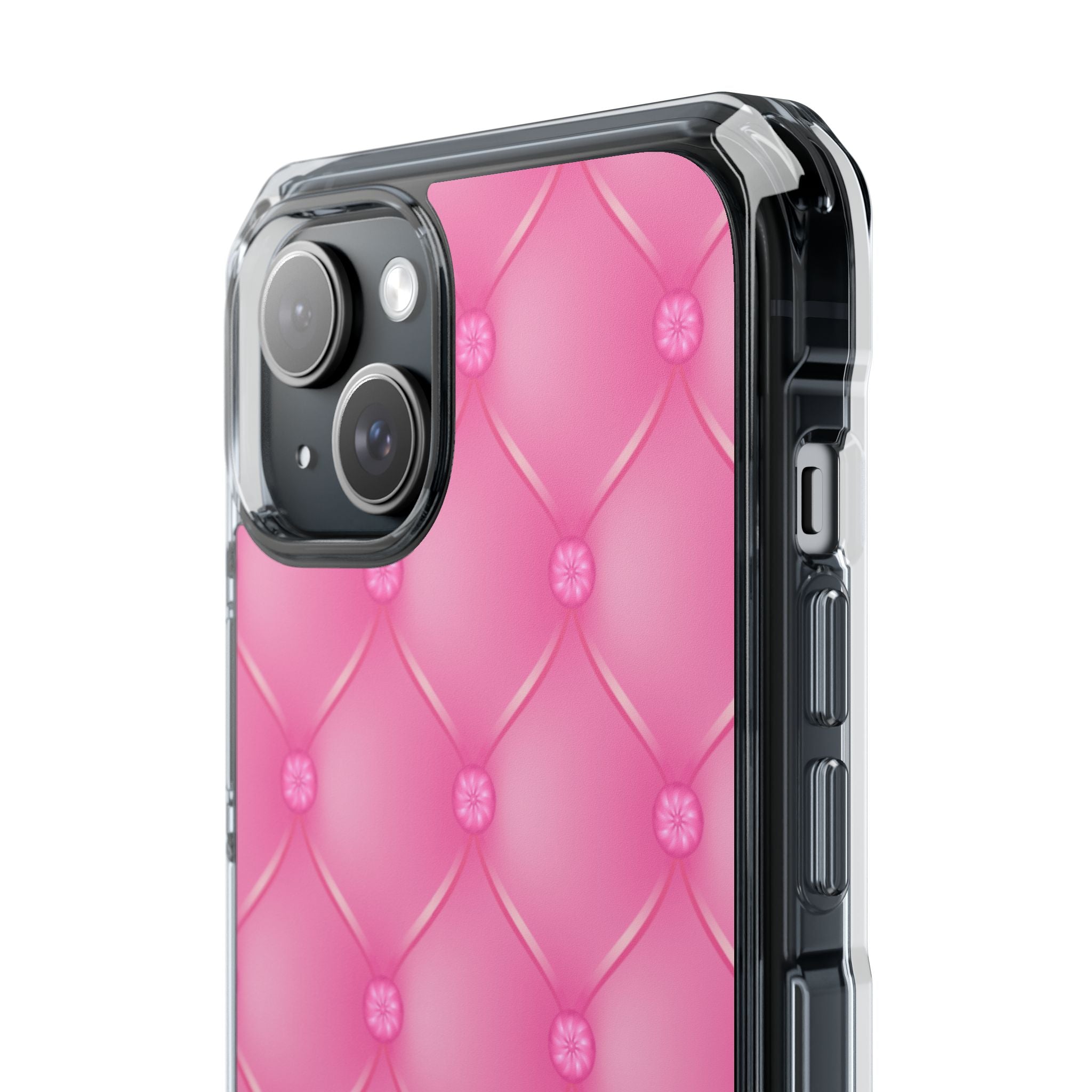 Quilted Pink Elegance iPhone Case - Impact