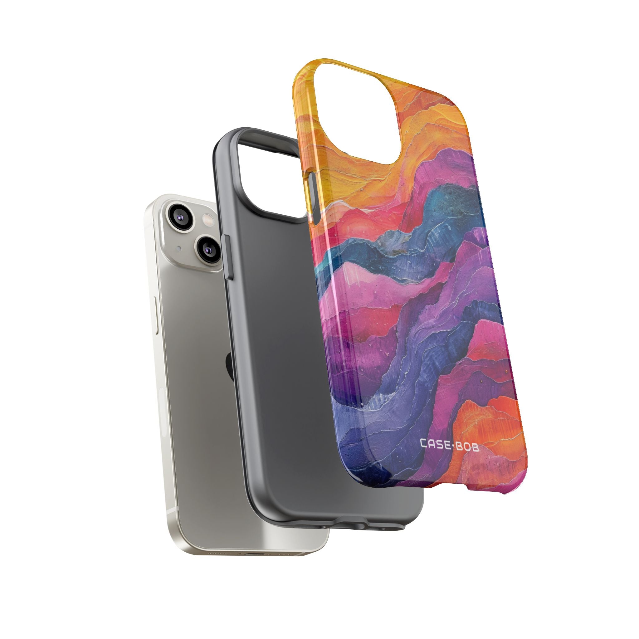 Vibrant Flow iPhone 14 Case - Tough