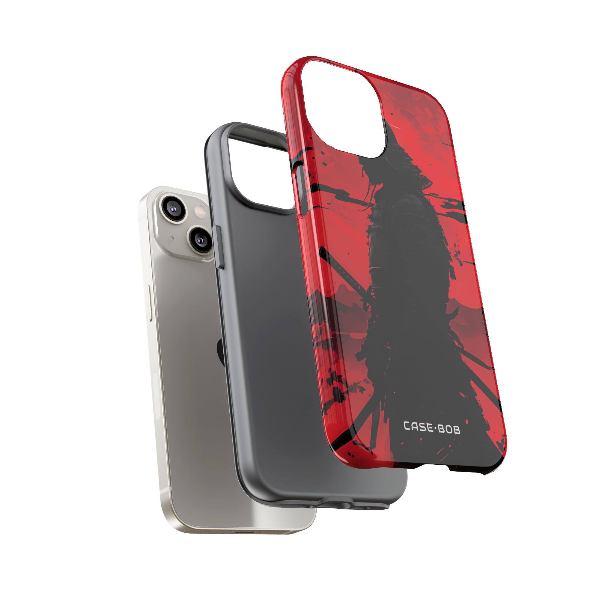Crimson Samurai iPhone 14 Case - Tough