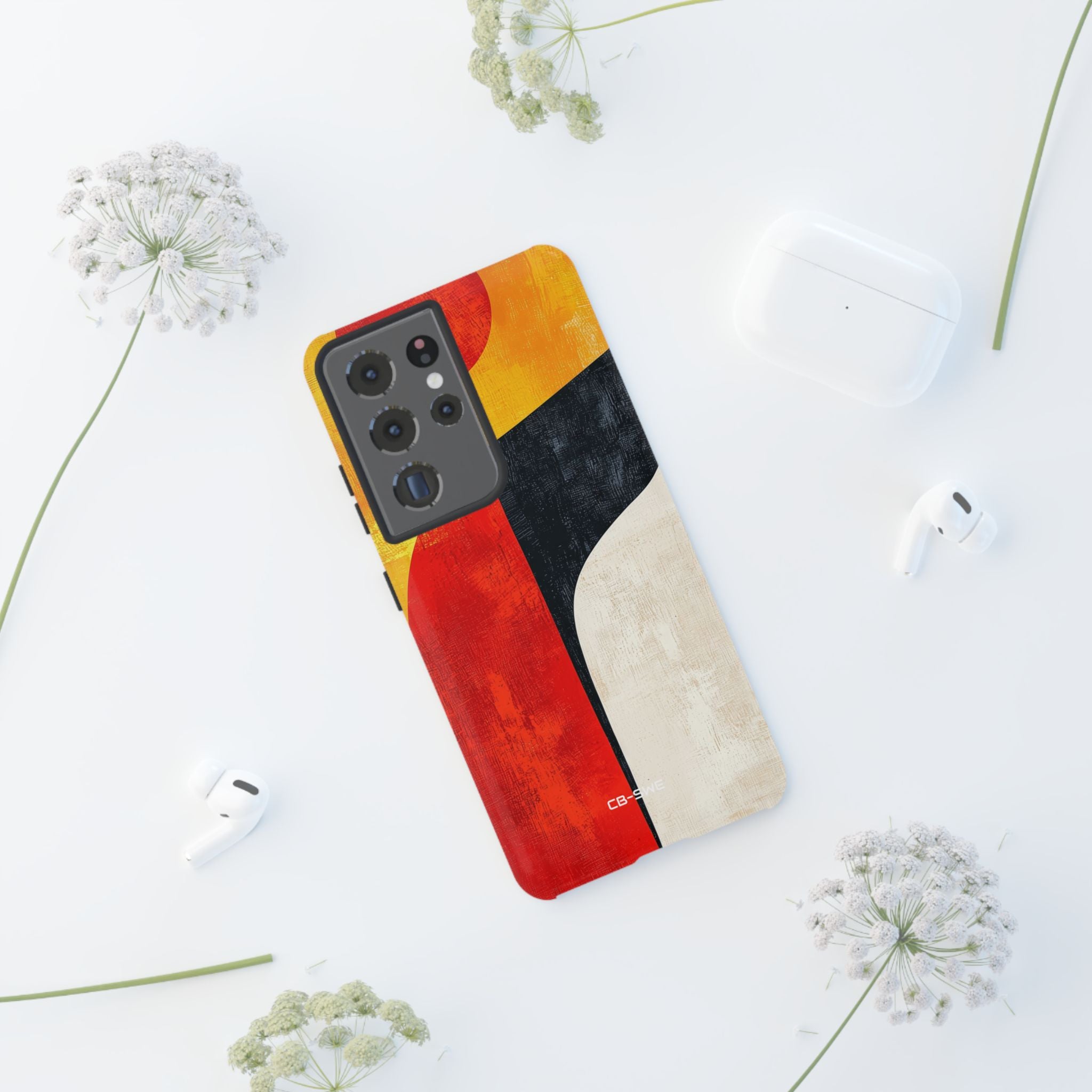 Vibrant Flowing Shapes - Samsung Case