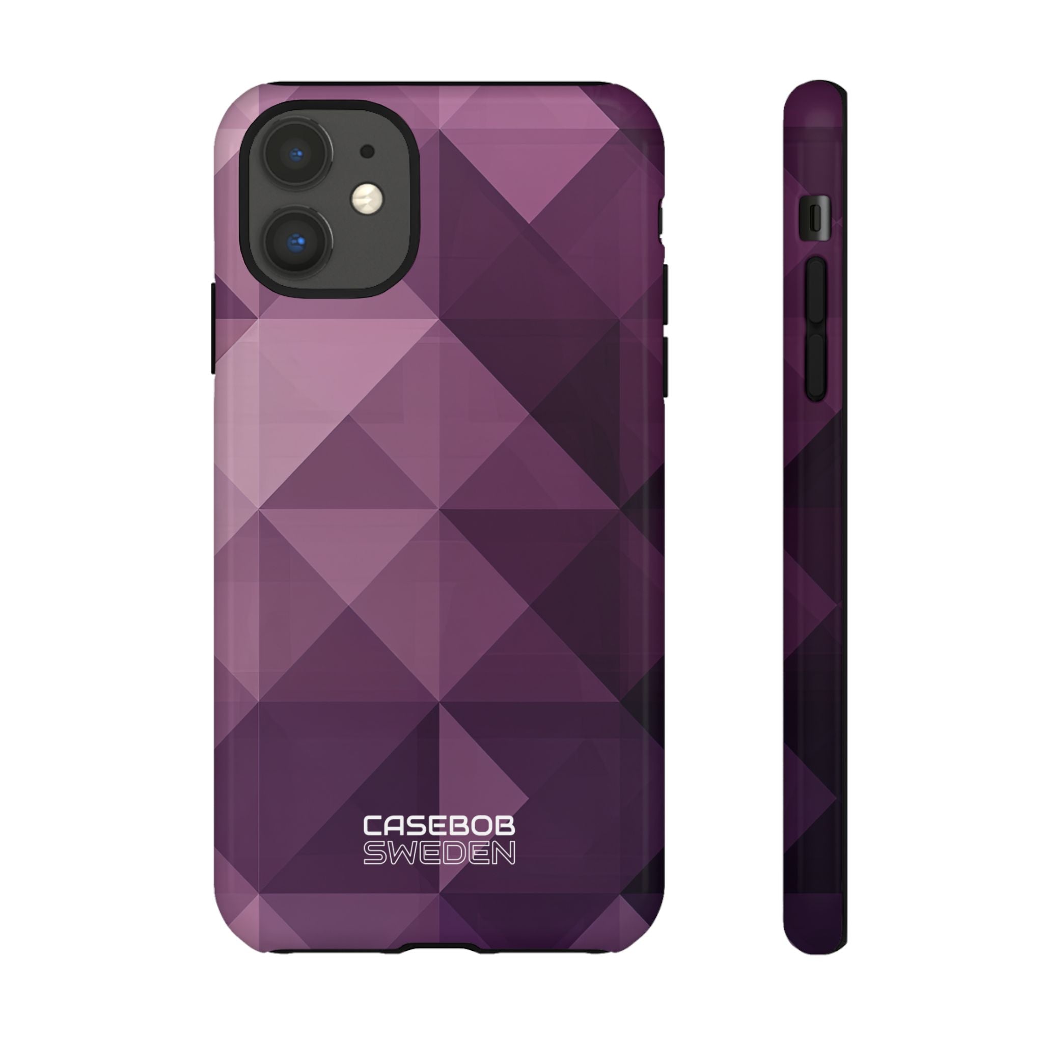 Purple Geometric Mosaic iPhone 11 - Tough