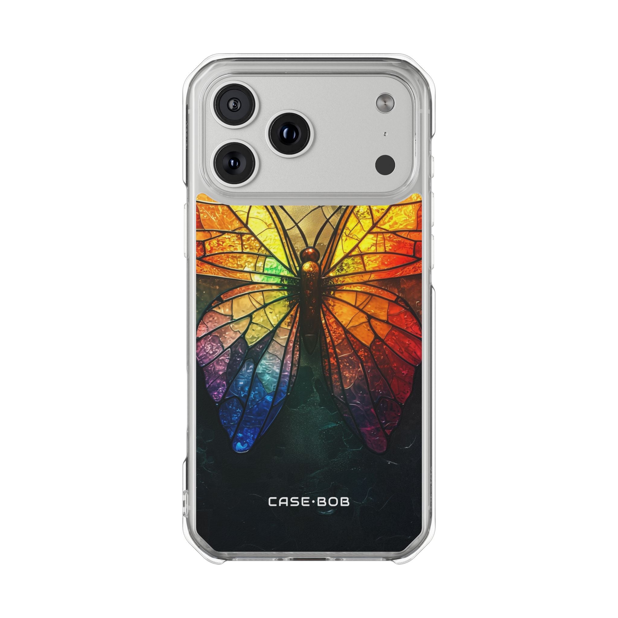 Rainbow Butterfly iPhone 17 Pro Max Case - Impact