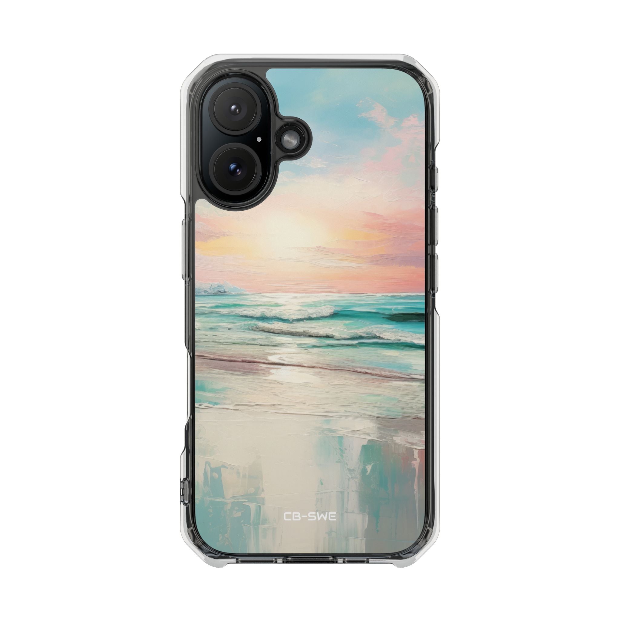 Waves Glistening Softly iPhone Case - Impact