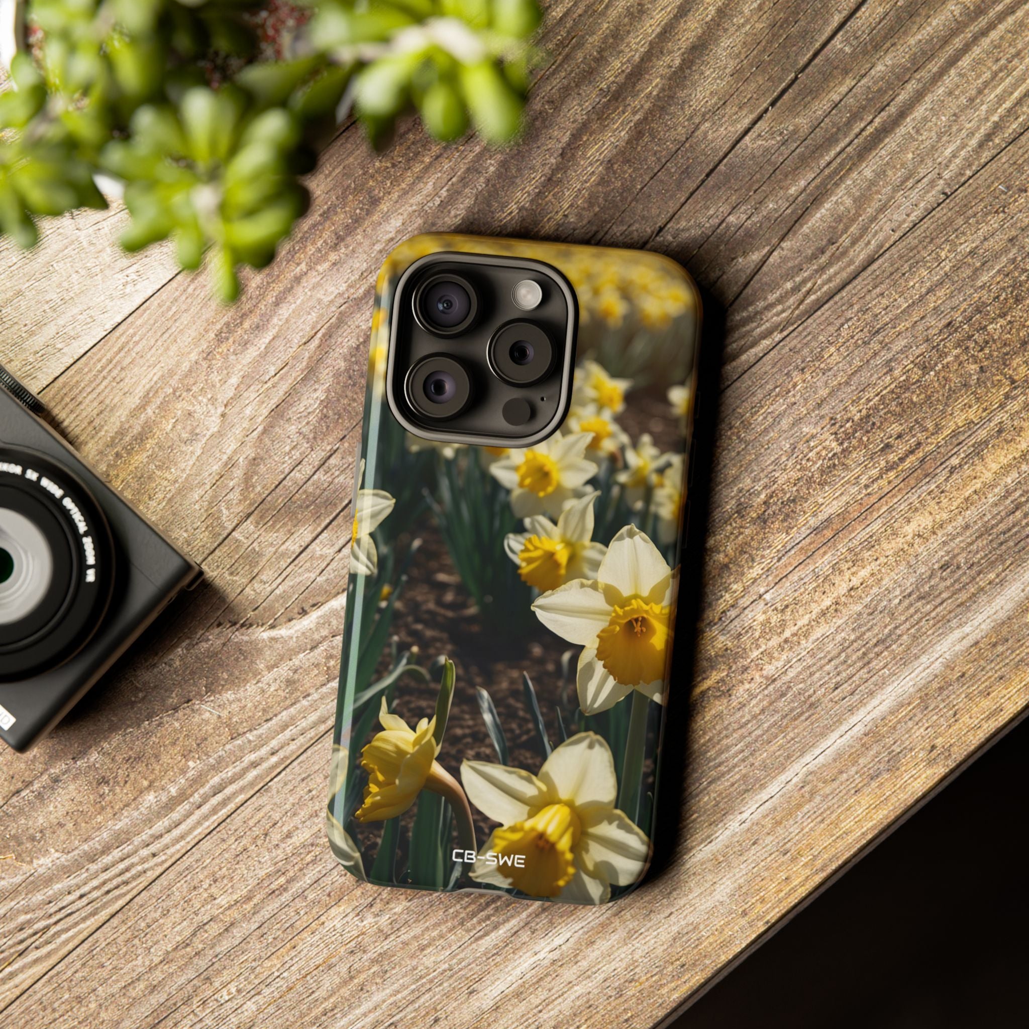 Golden Daffodils Bloom - iPhone Case
