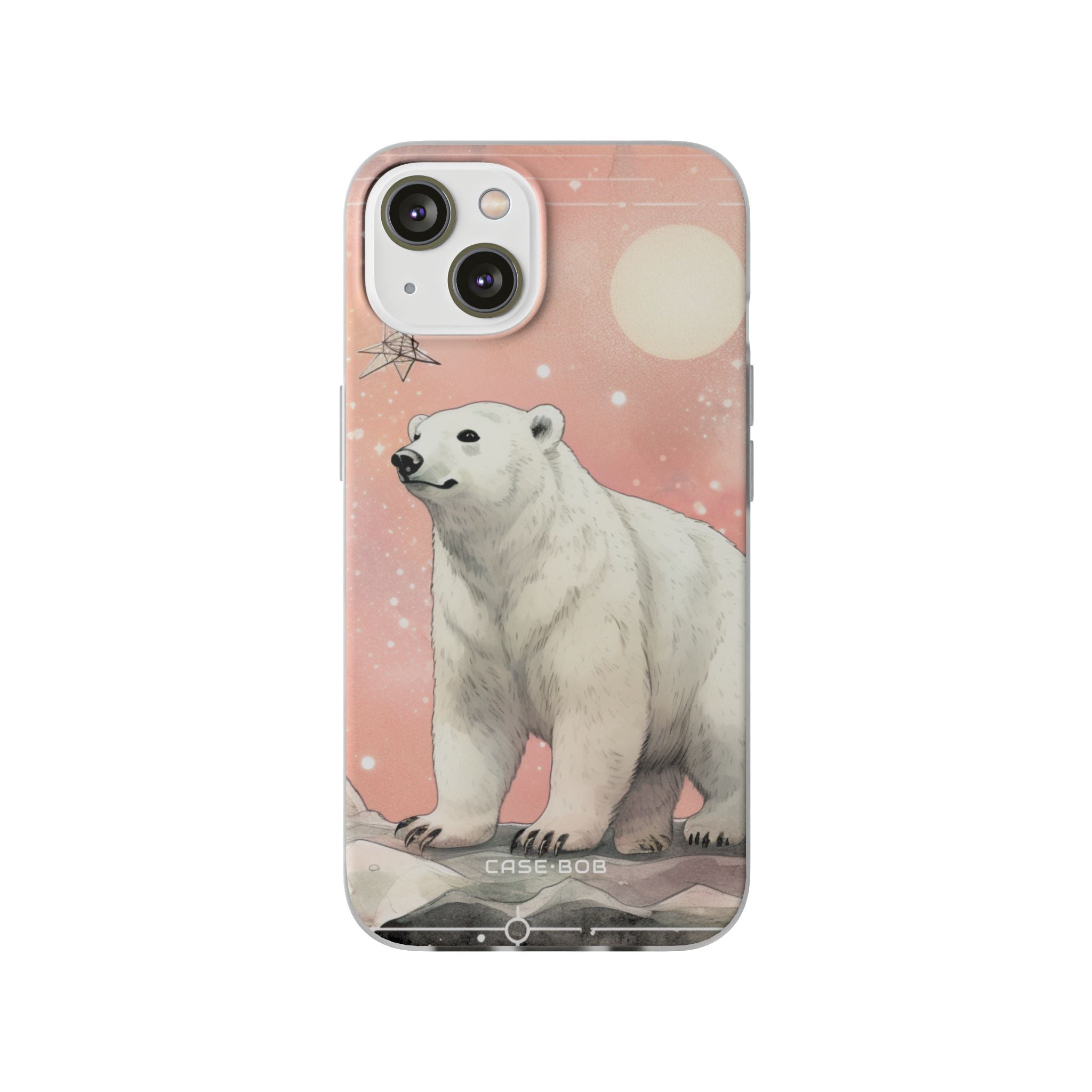 Polar Bear Dream iPhone 14 Case - Soft