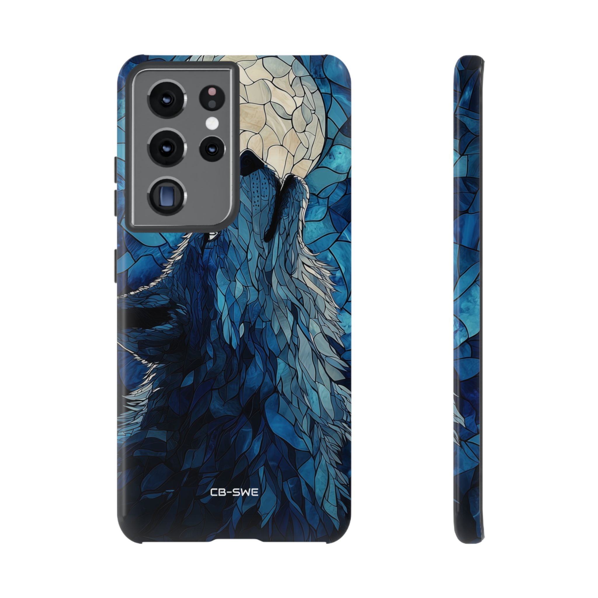 Wolf Howls Moonlight - Samsung Case